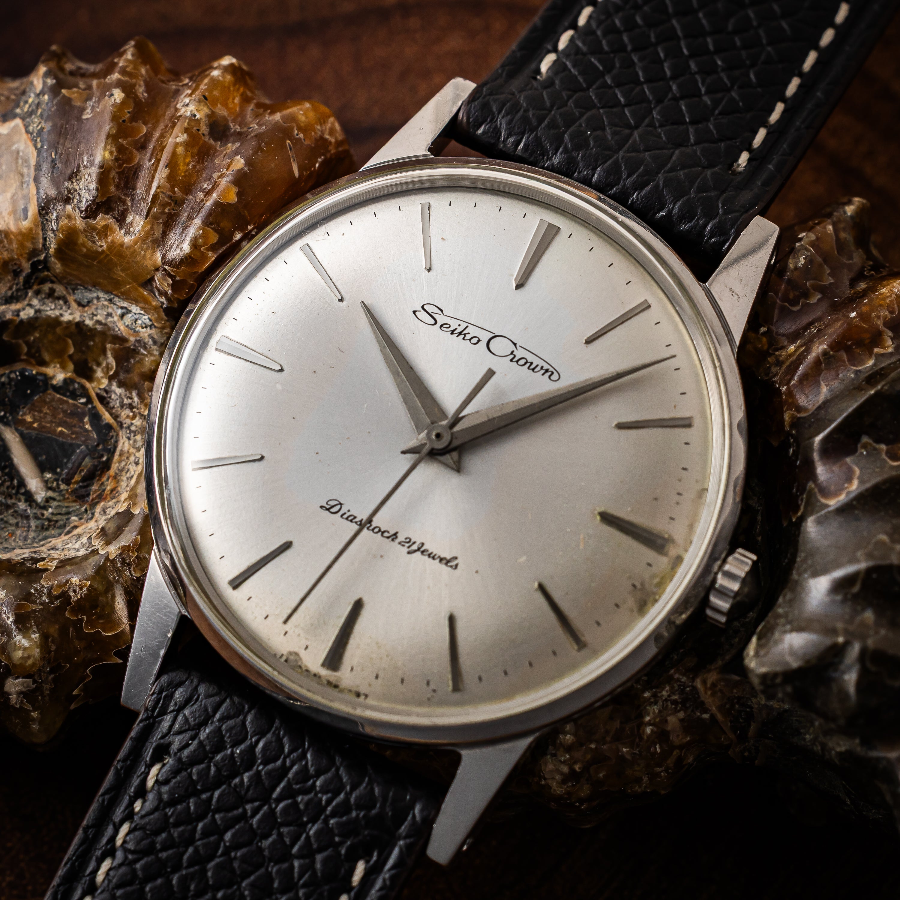 セイコー クラウン 1962年製 21石 国鉄記念品刻印