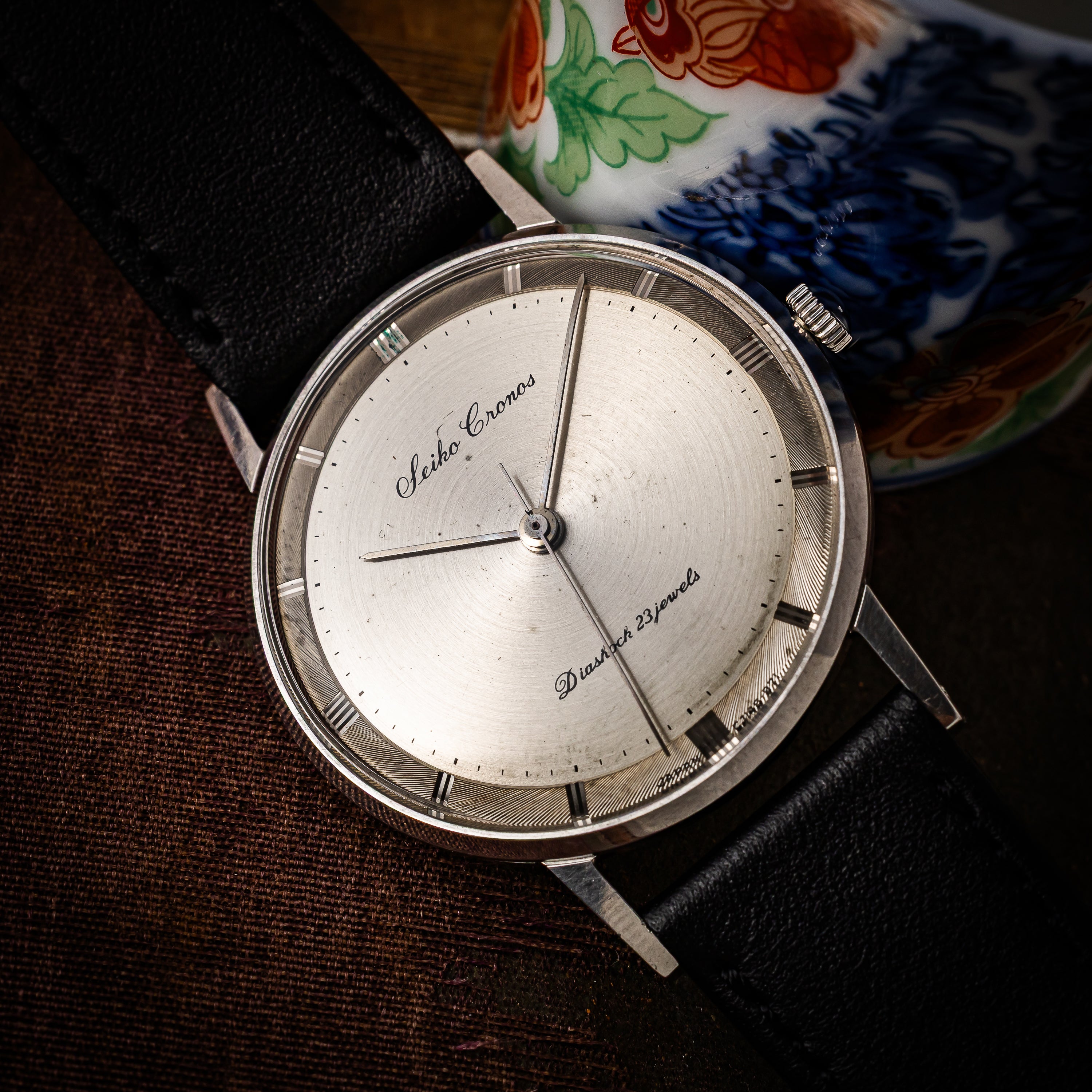 セイコー クロノス ツートンダイヤル 1958年製 Ref.J14028 手巻き