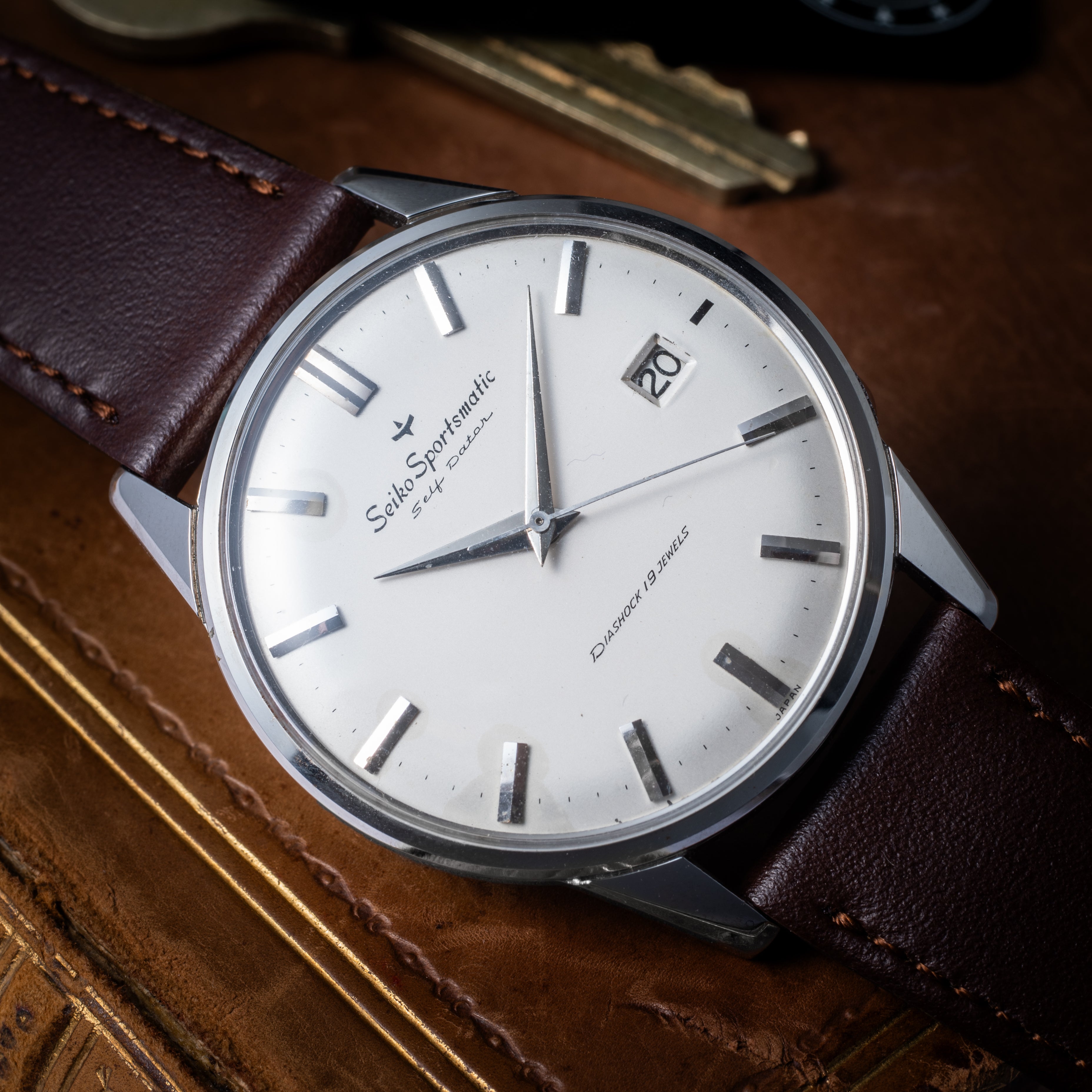 セイコー マチックセルフデーター 1963年製 Ref.15037D 自動巻