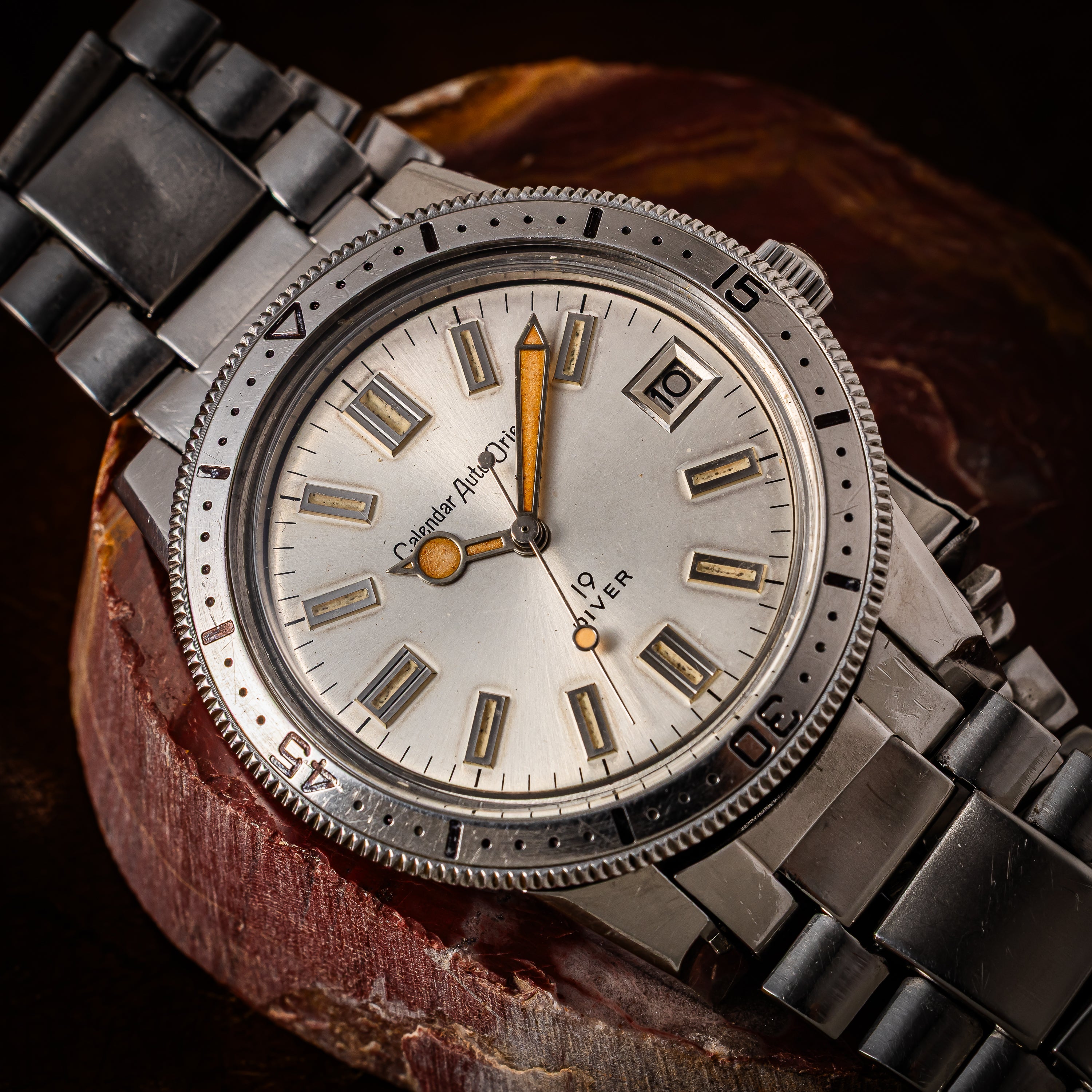 オリエント カレンダーオート ダイバーズウォッチ 1960年代製 21石