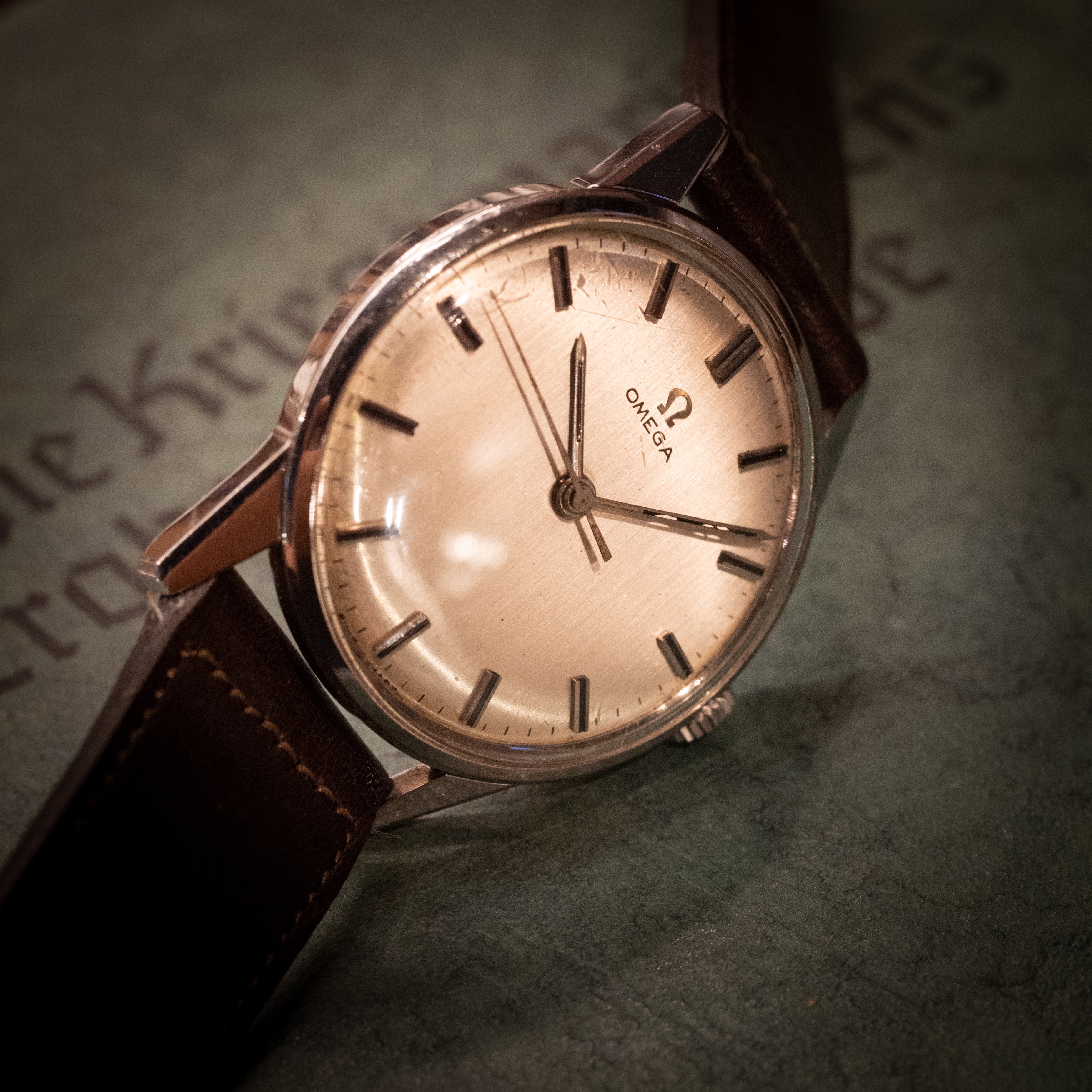 オメガ 30mmキャリバー 1963年製 Cal.286 シルバーダイヤル