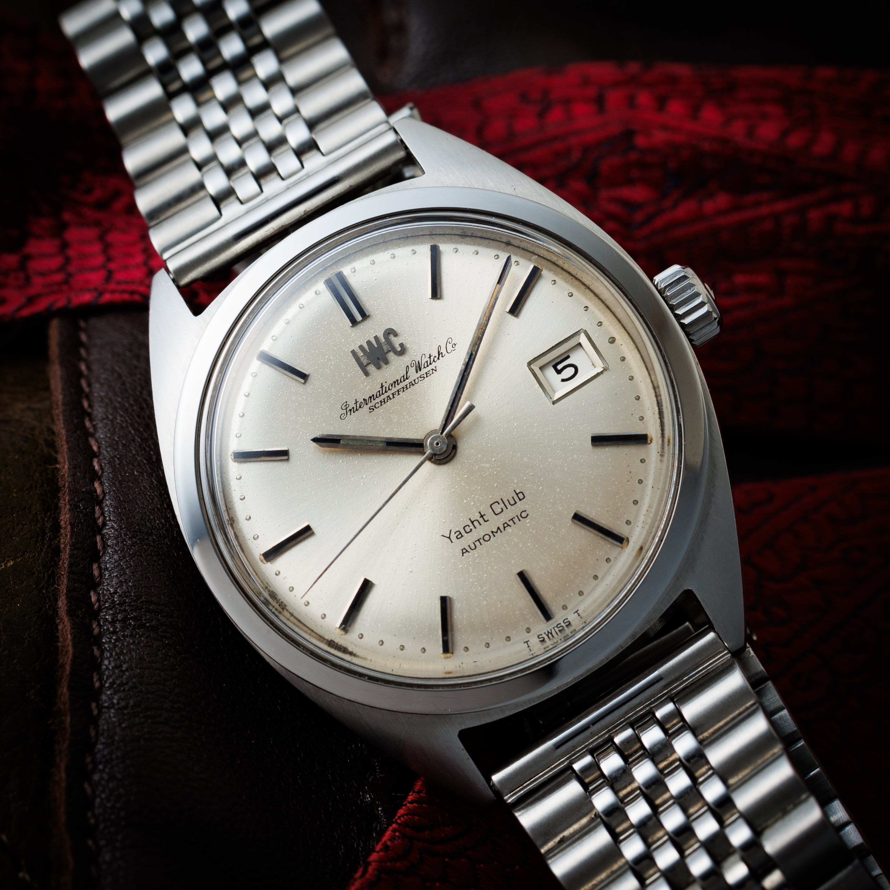 IWC ヨットクラブ 純正ブレス 修理明細付き