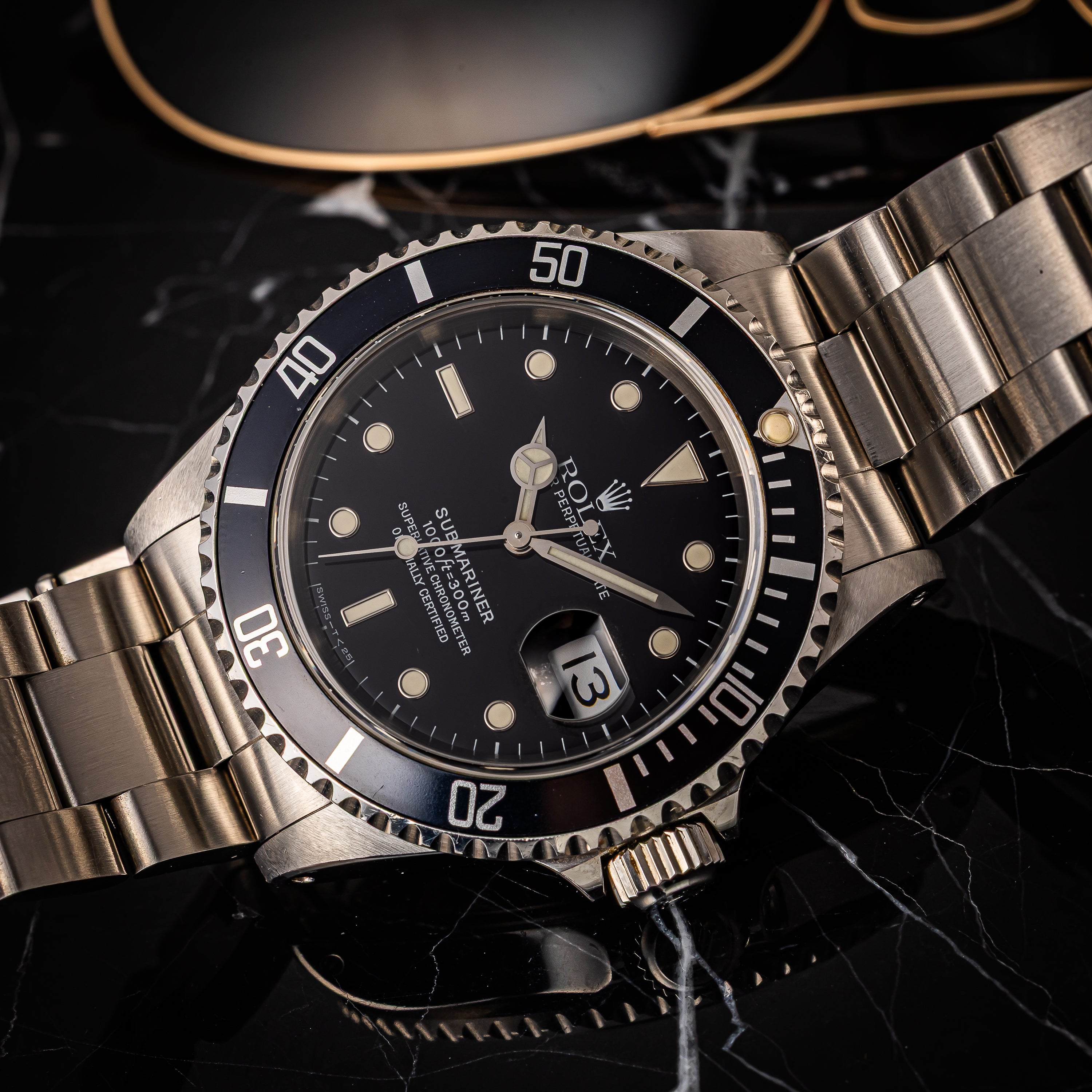 ロレックス サブマリーナーデイト Ref.16610 1991年製 オールトリチウム夜光