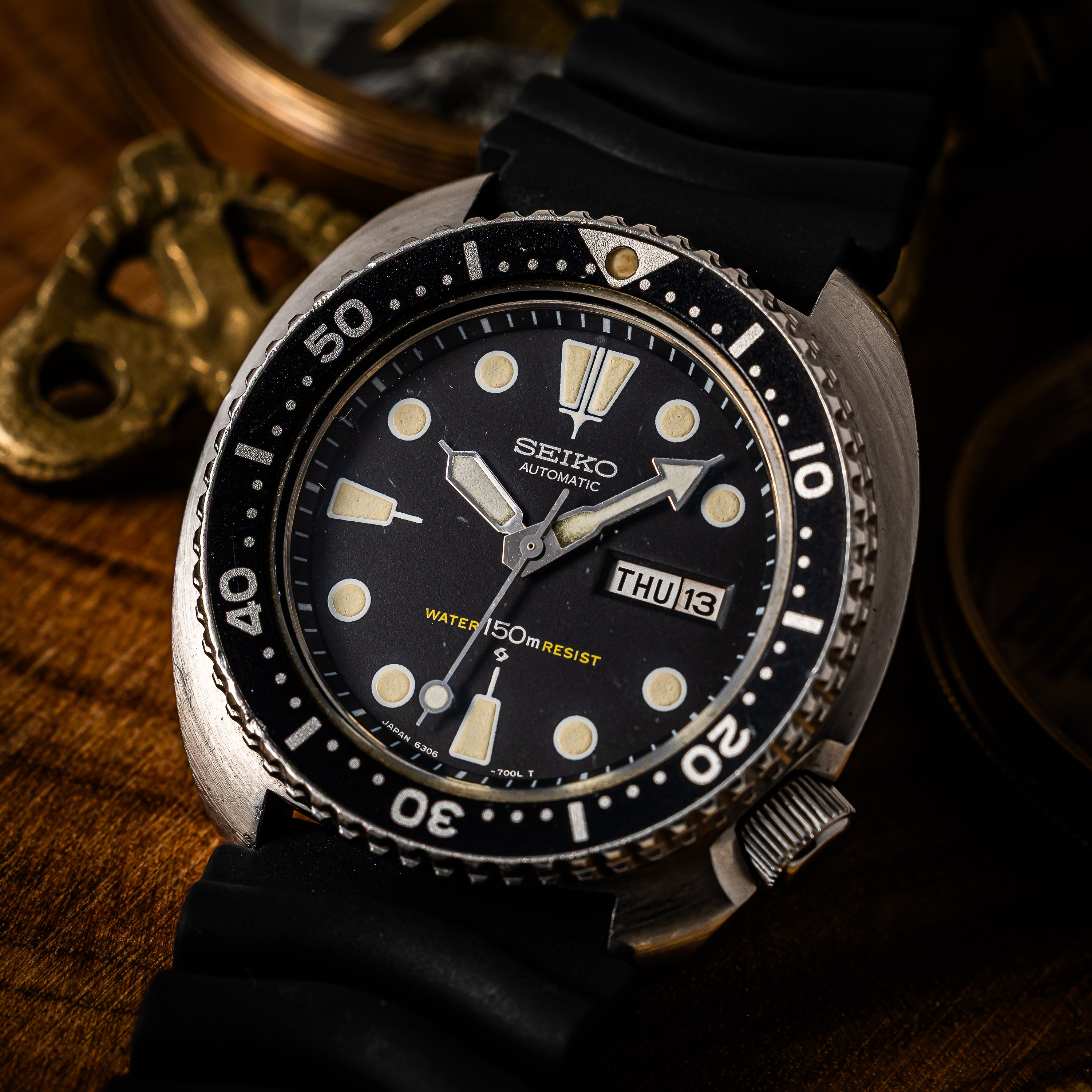 セイコー 3rdダイバー 150m 1980年製（昭和55年製） Ref.6306-7000 国内仕様タートル