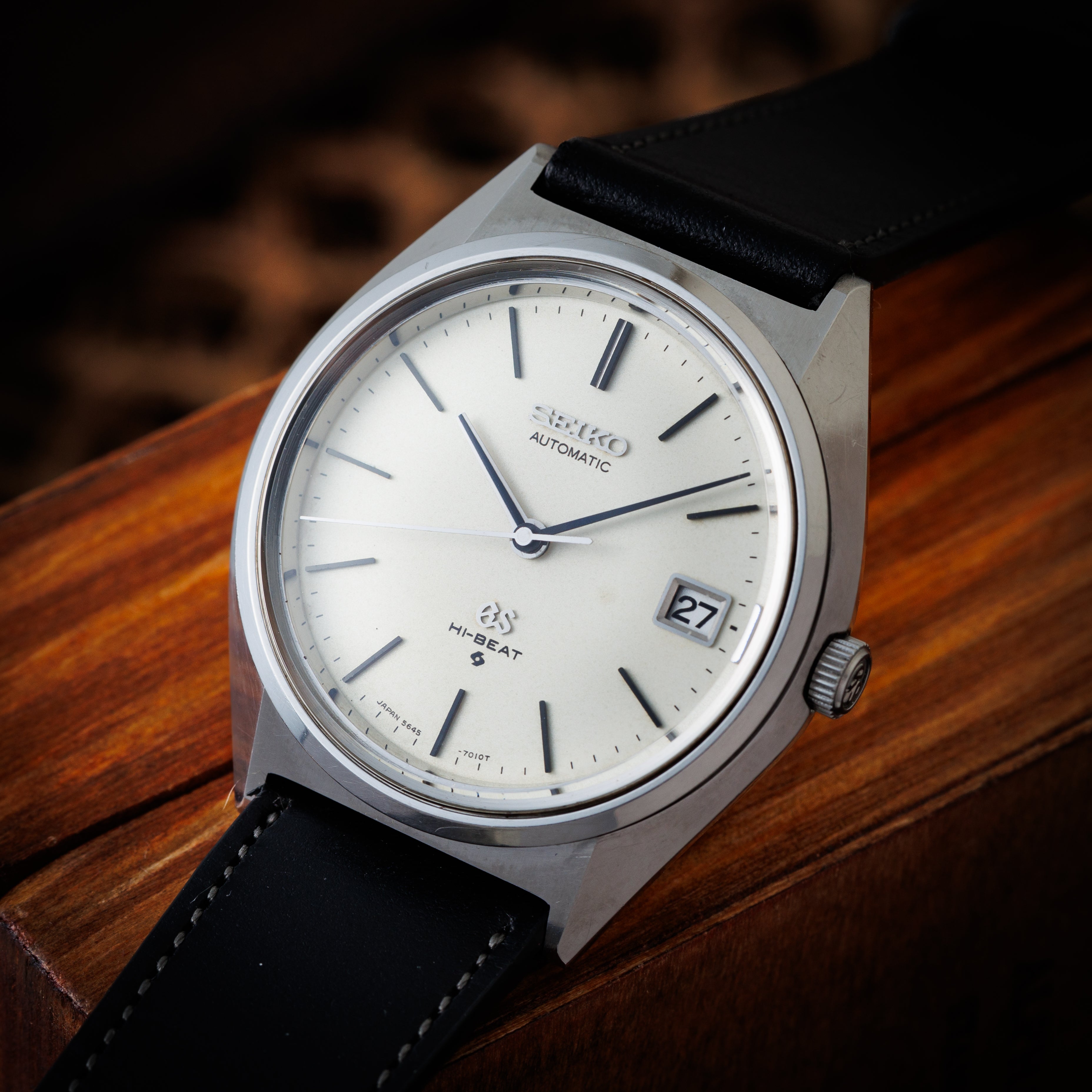 56グランドセイコー ハイビート自動巻き アイボリーダイヤル