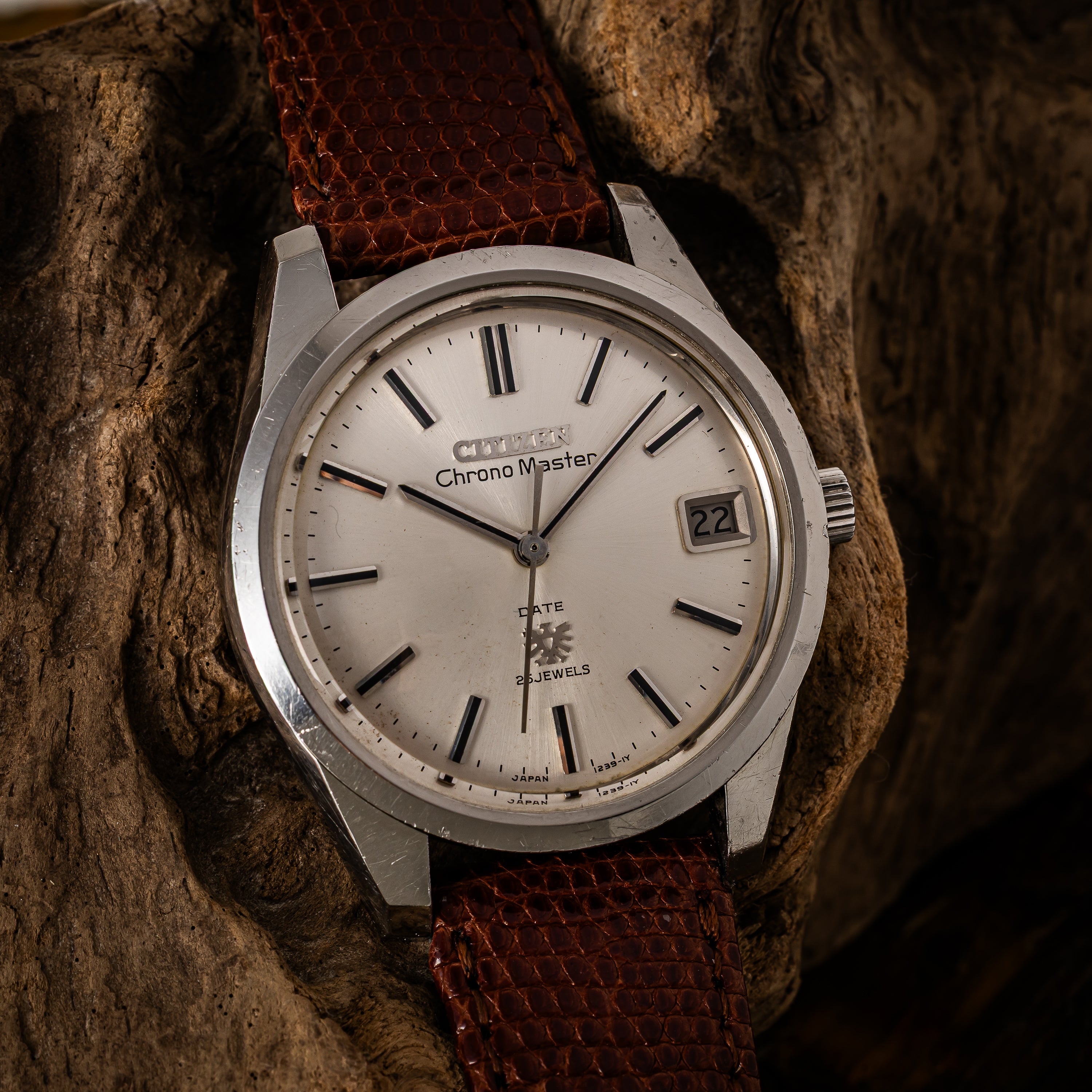 シチズン クロノマスター初期型 手巻き25石 1968年製 Ref.HODS 2901-Y 鷲メダル