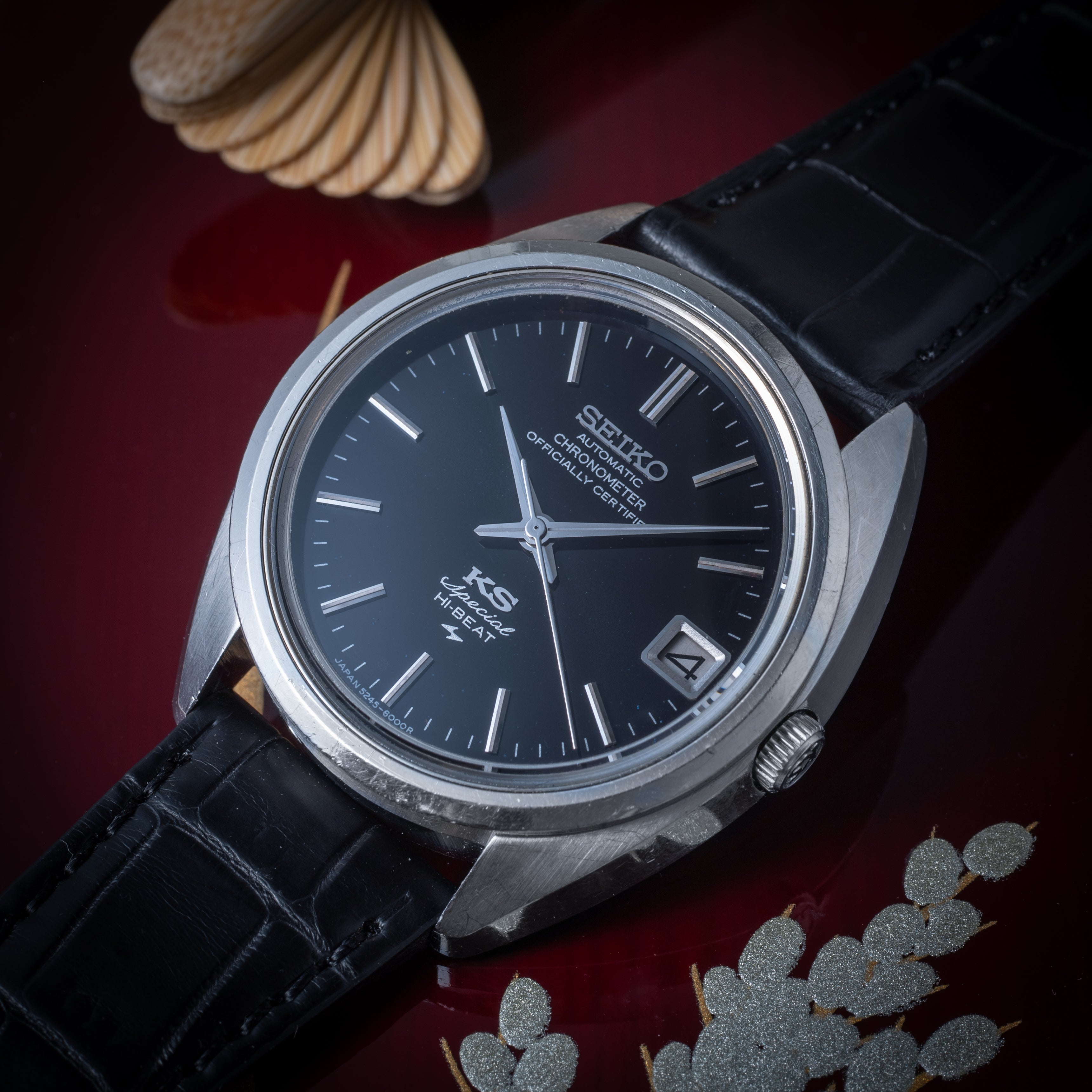 キングセイコー スペシャル 1972年製 クロノメーター ハイビート自動巻 Ref.5245-6000