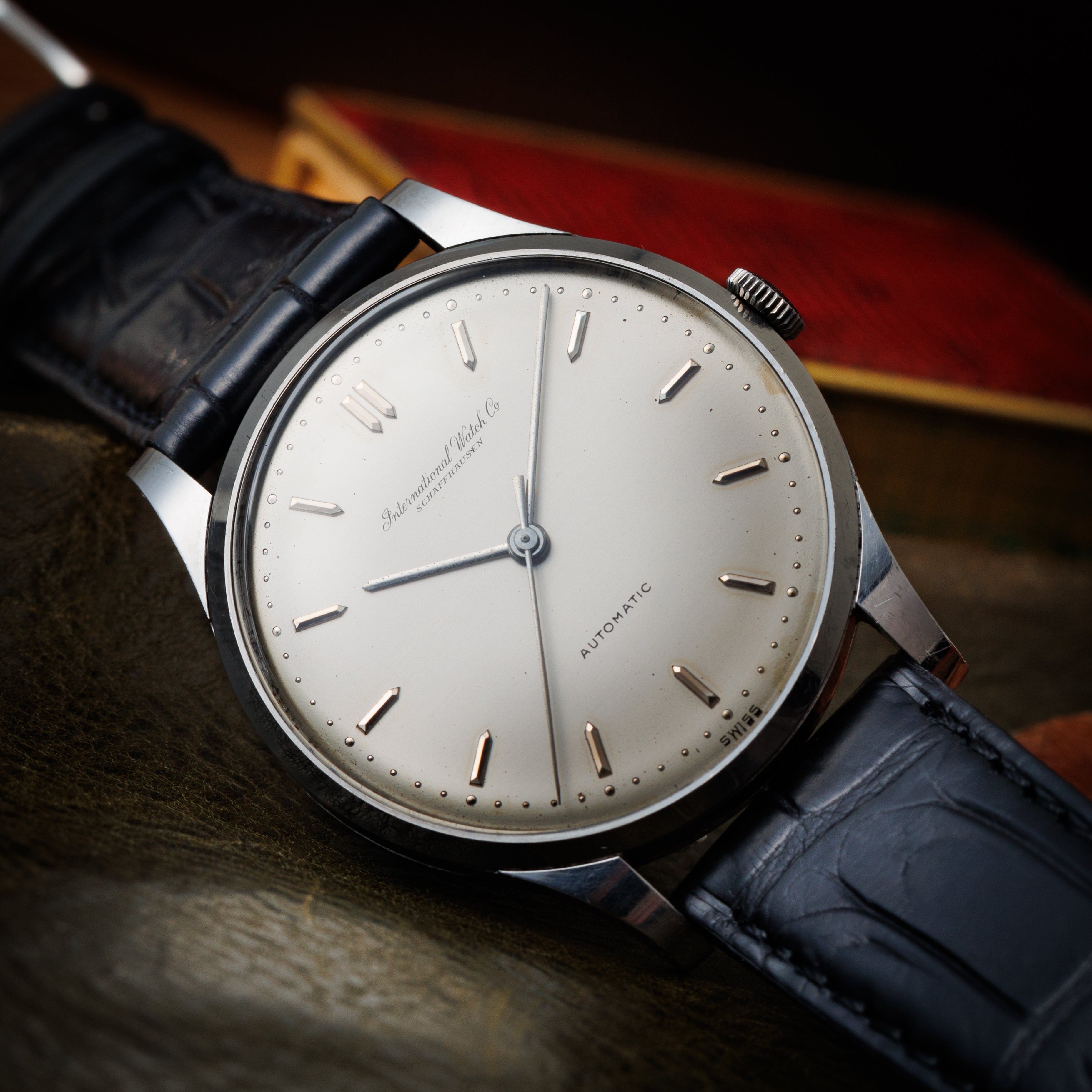 IWC ラウンドケース ペラトン式自動巻き Cal.853  ノンデイト