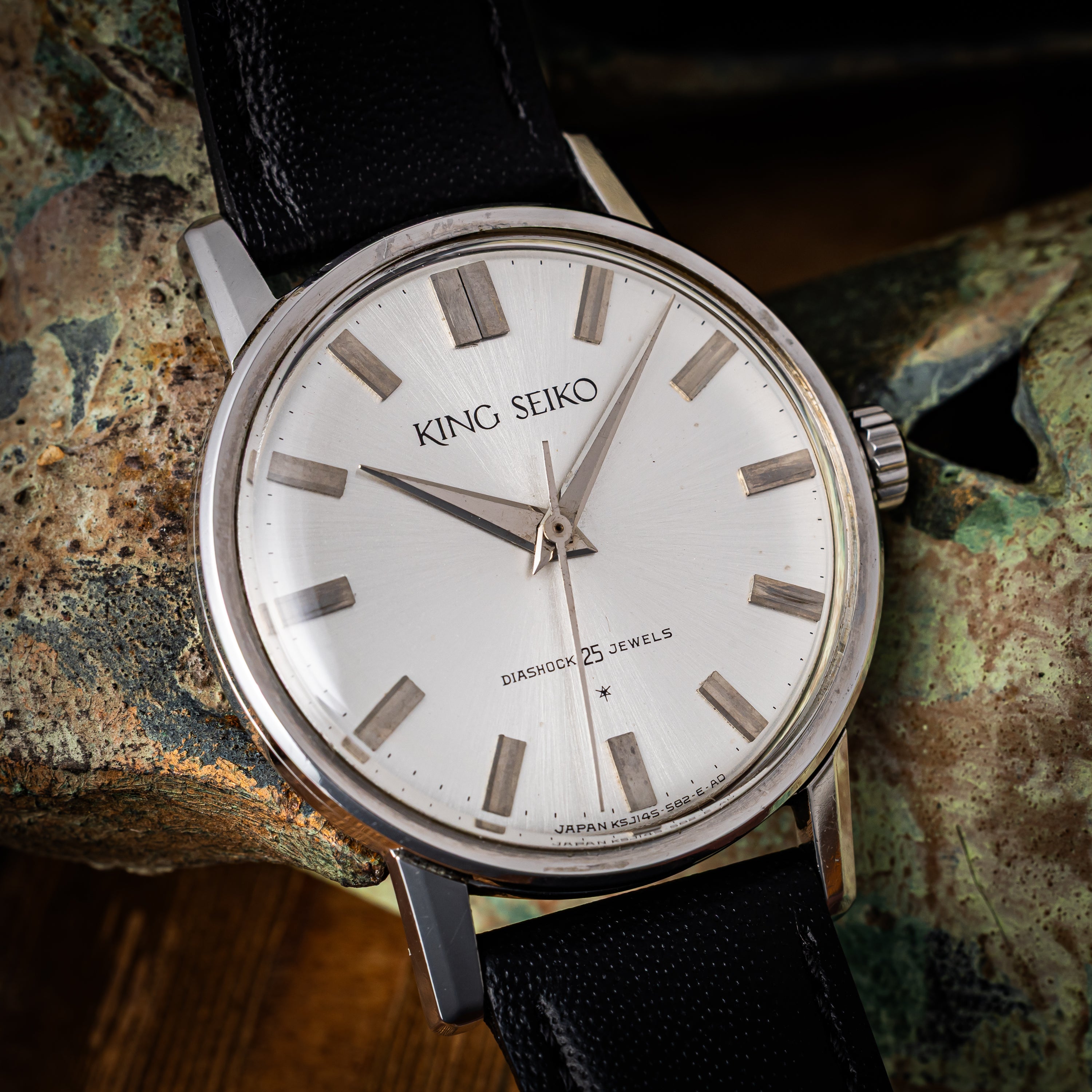 キングセイコー ファーストモデル 1962年製 Ref.J14102E KS ステンレスケース 手巻き ADダイヤル