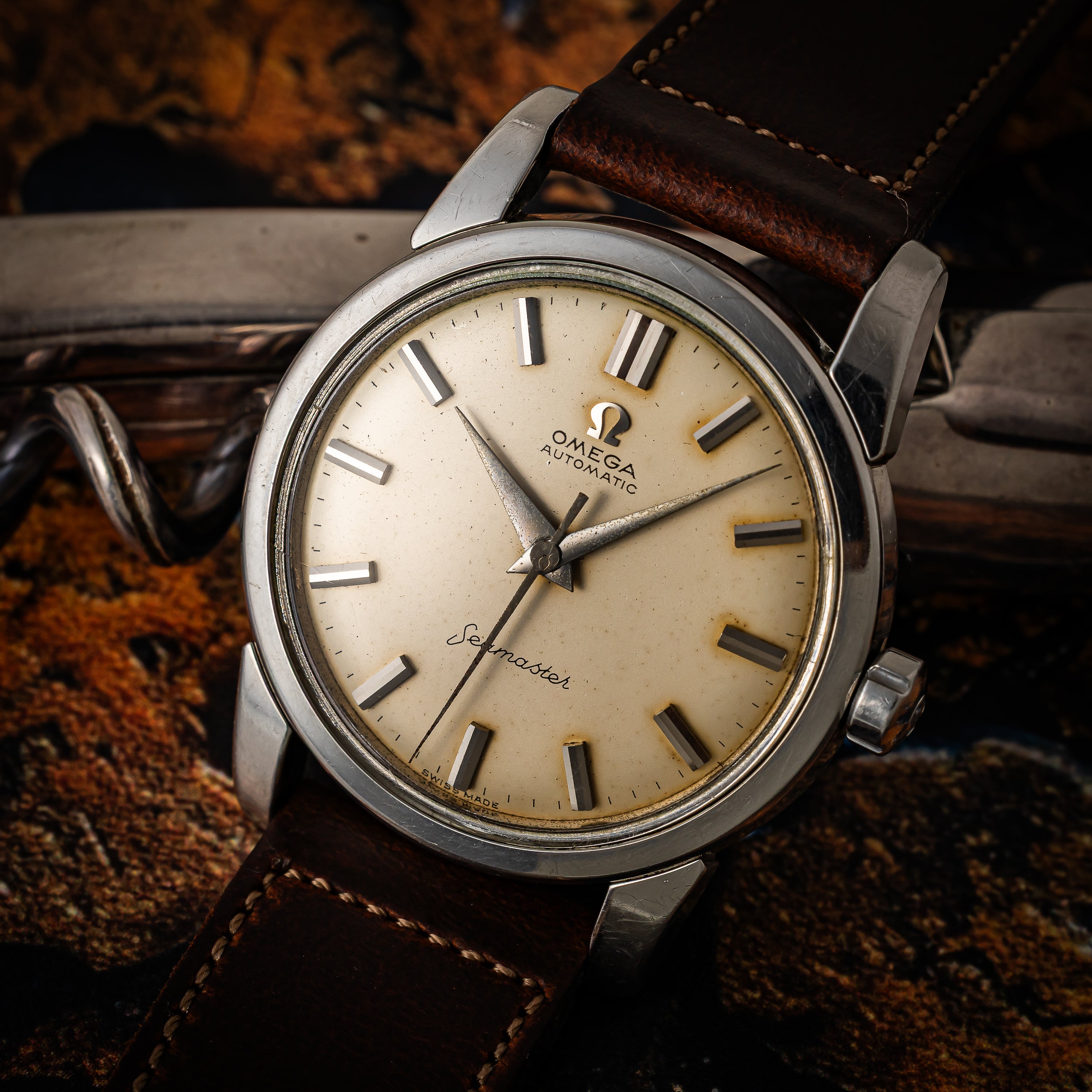 オメガ シーマスター ビッグシーホースマーク 1958年製 Ref.2846 13 SC