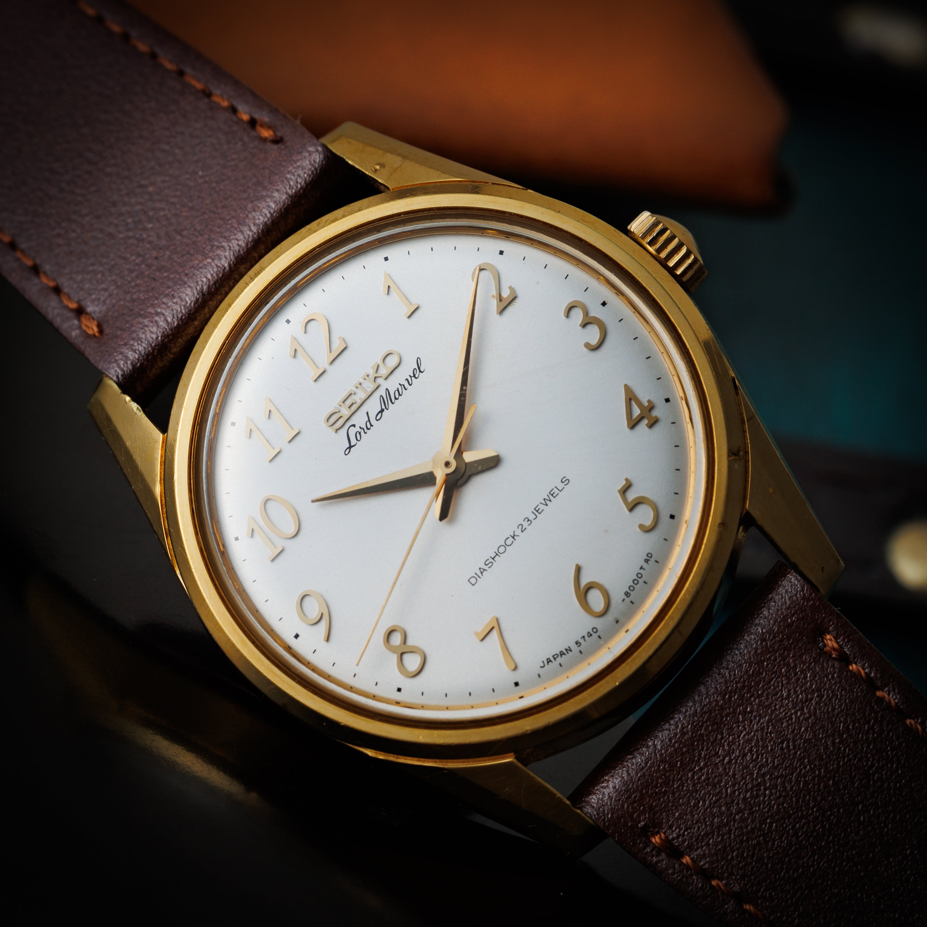 セイコー ロードマーベル SGPケース 全アラビアダイヤル ロービート手巻