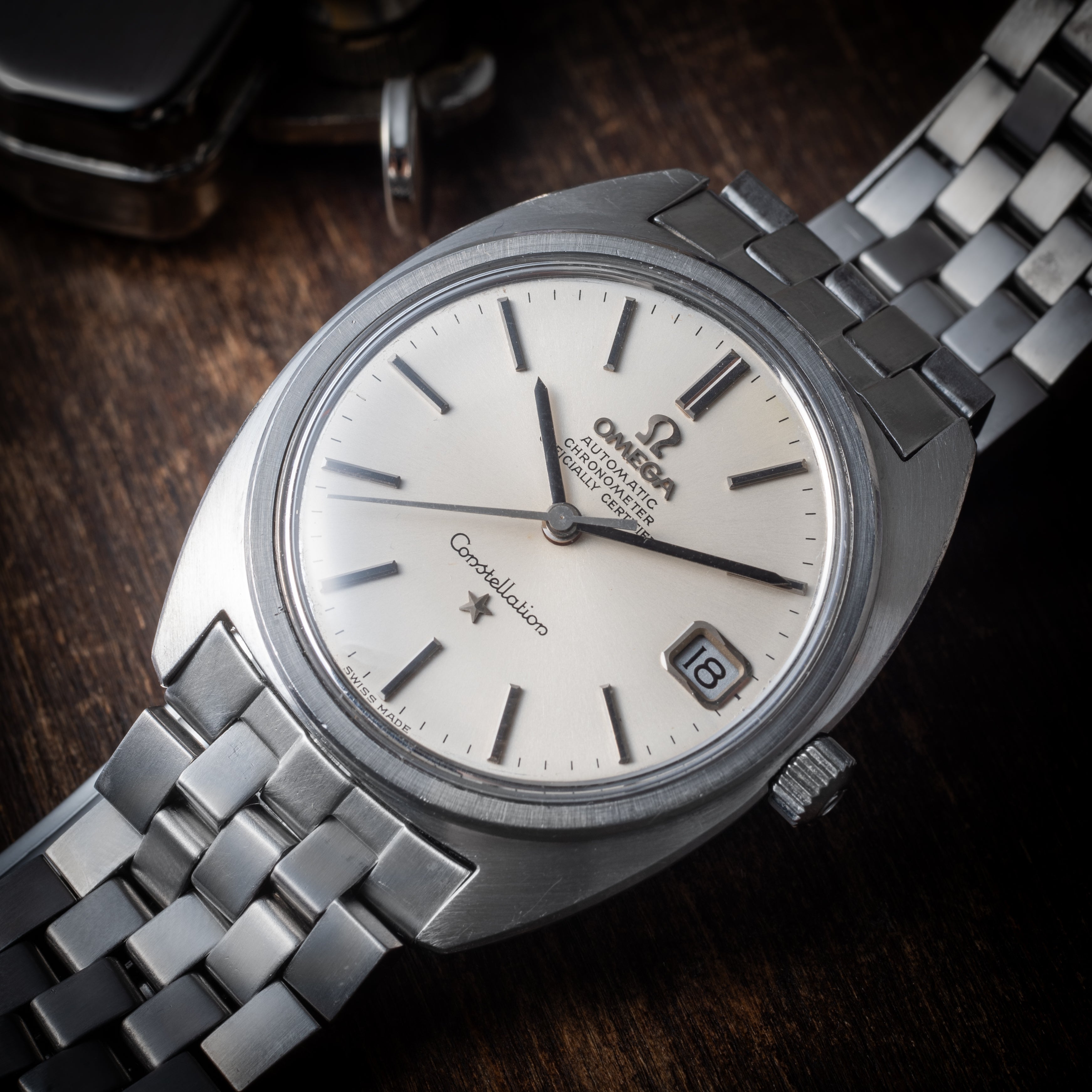 オメガ コンステレーション ジェンタ 1969年製 Ref.168017 SP ブレス付き