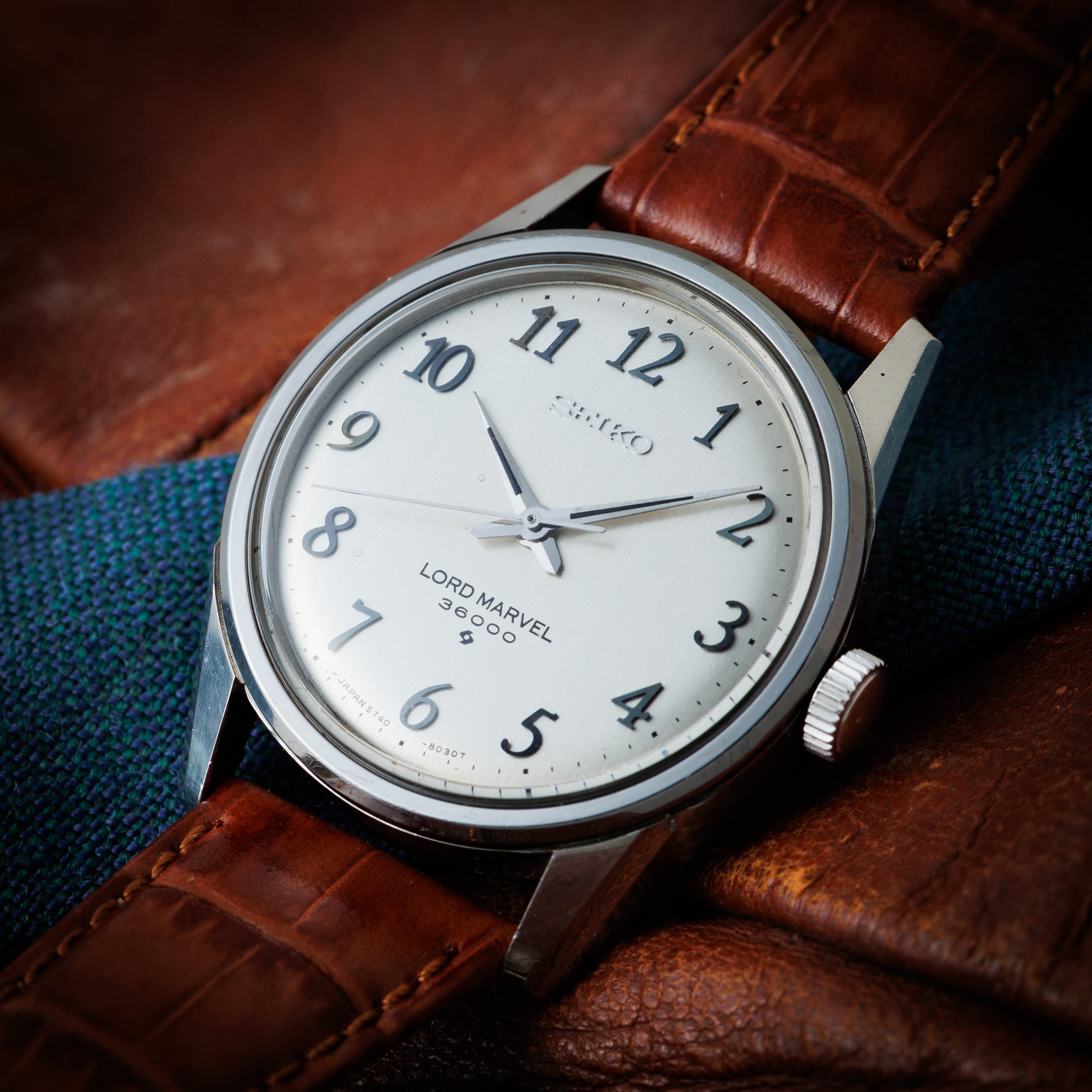 セイコー ロードマーベル 36000 1967年製 Ref.5740-8000 10振動手巻き 全アラビアダイヤル