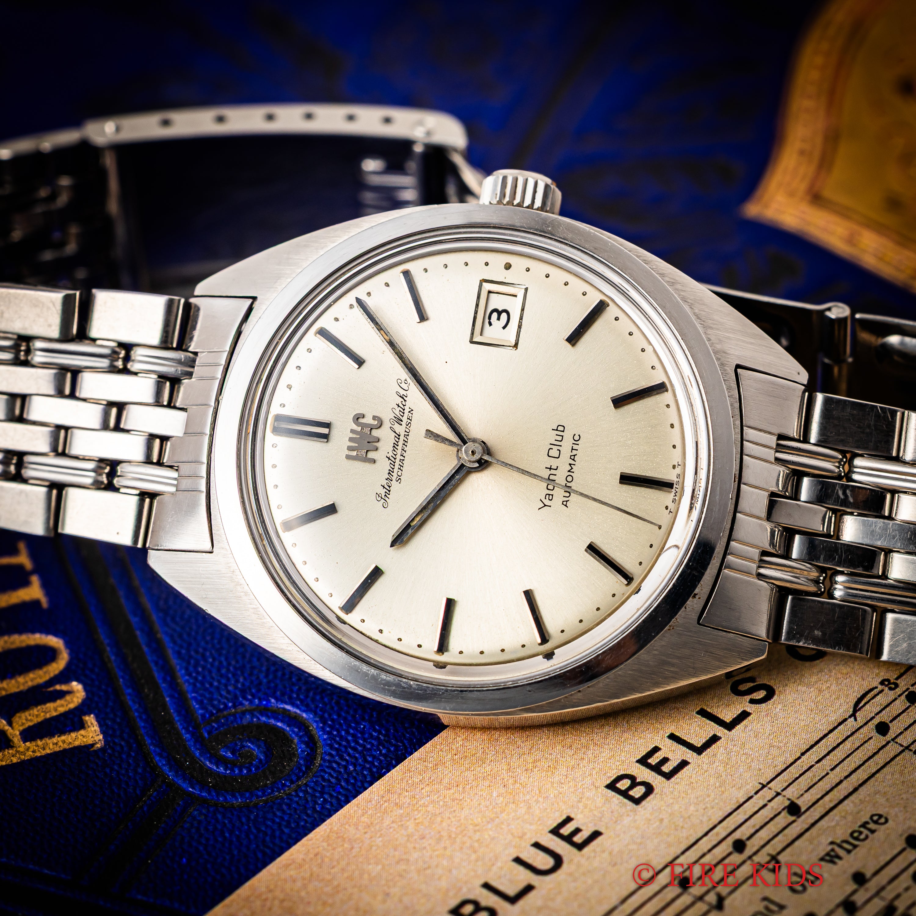 IWC ヨットクラブ 1969年製 Ref.R811 AD ペラトン式自動巻き Cal.8541B 純正ゲイフレアーブレス