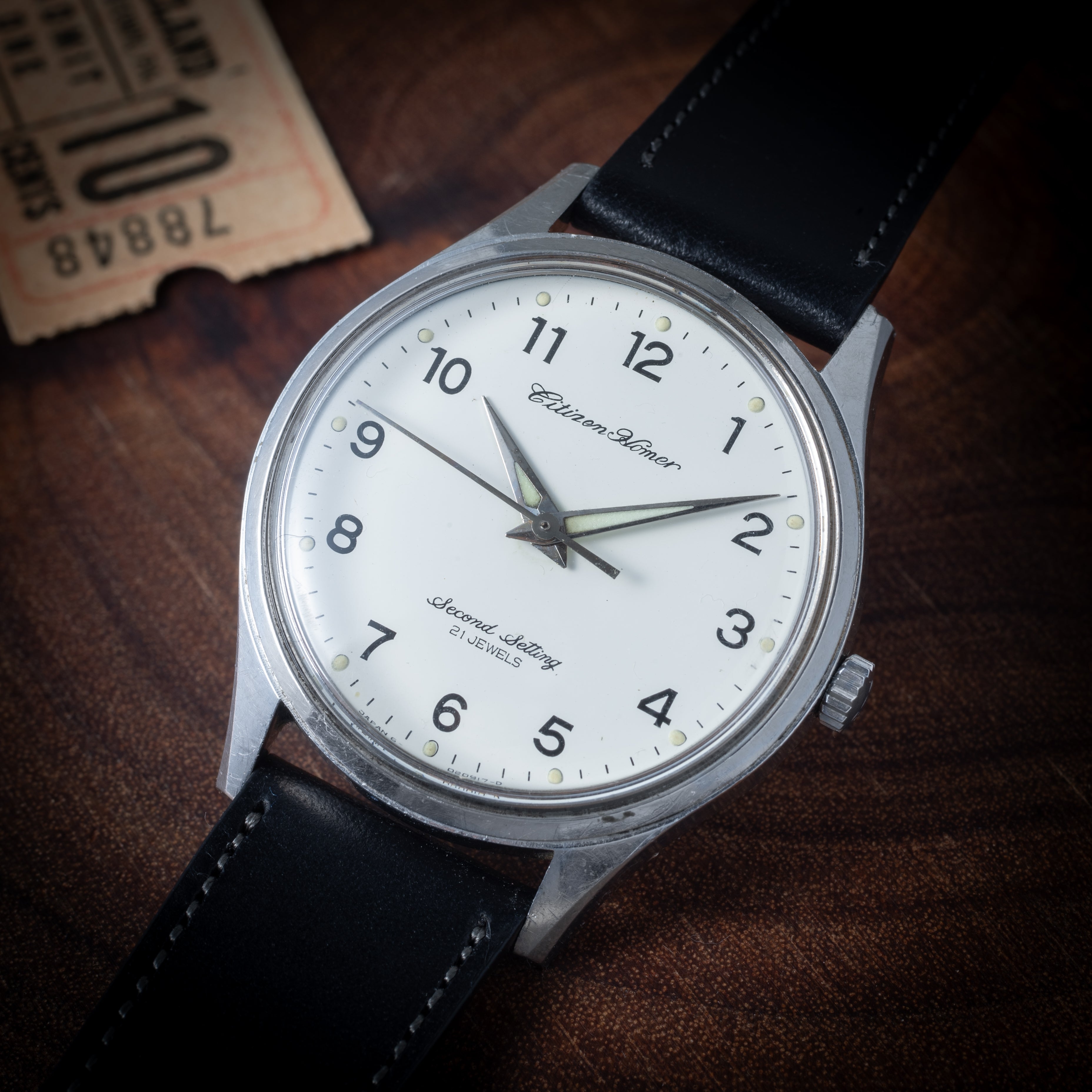 シチズン ホーマー 国鉄 1971年製 手巻き 鉄道時計 昭和46年製