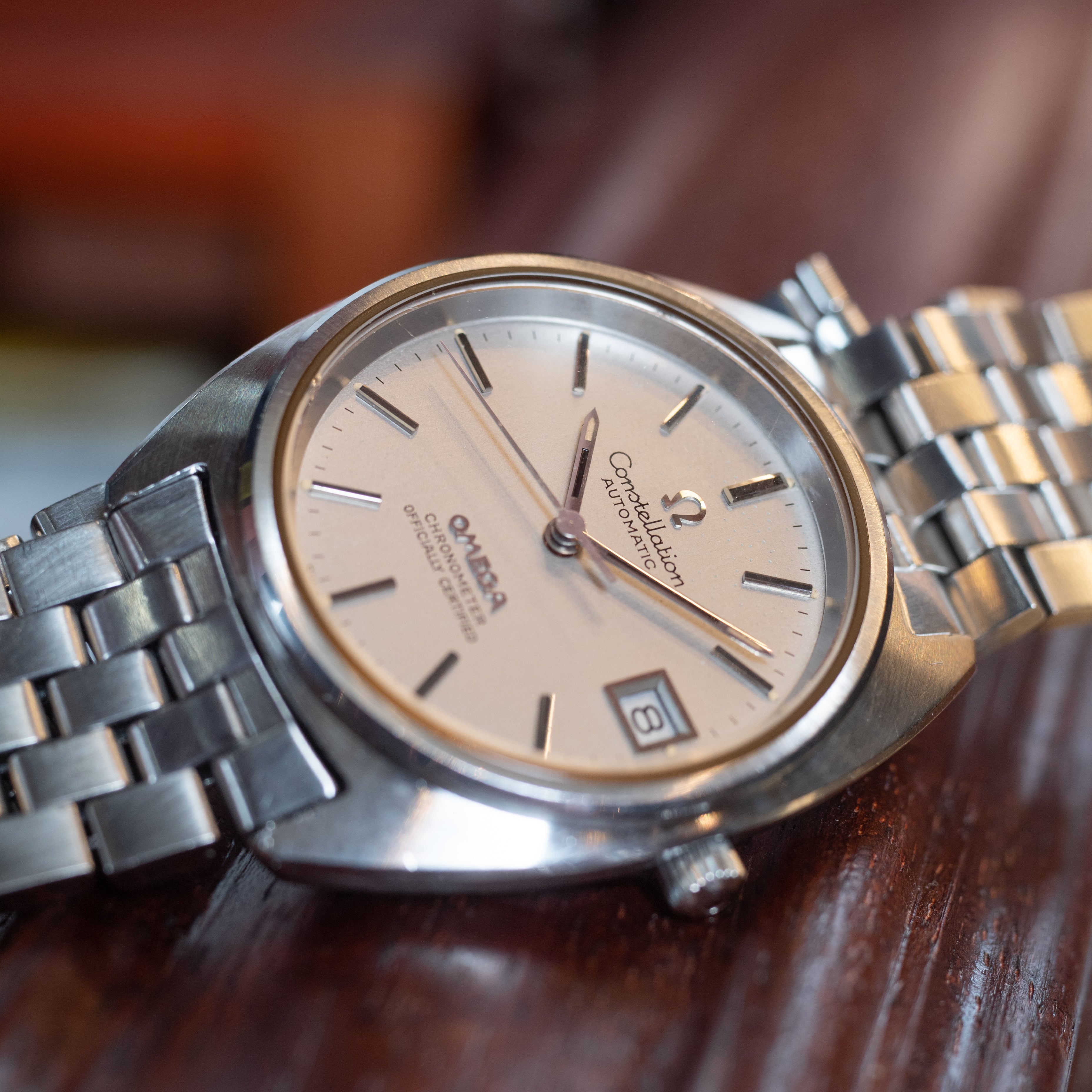 オメガ コンステレーション ジェンタ後期 1971年製 純正ブレス付き