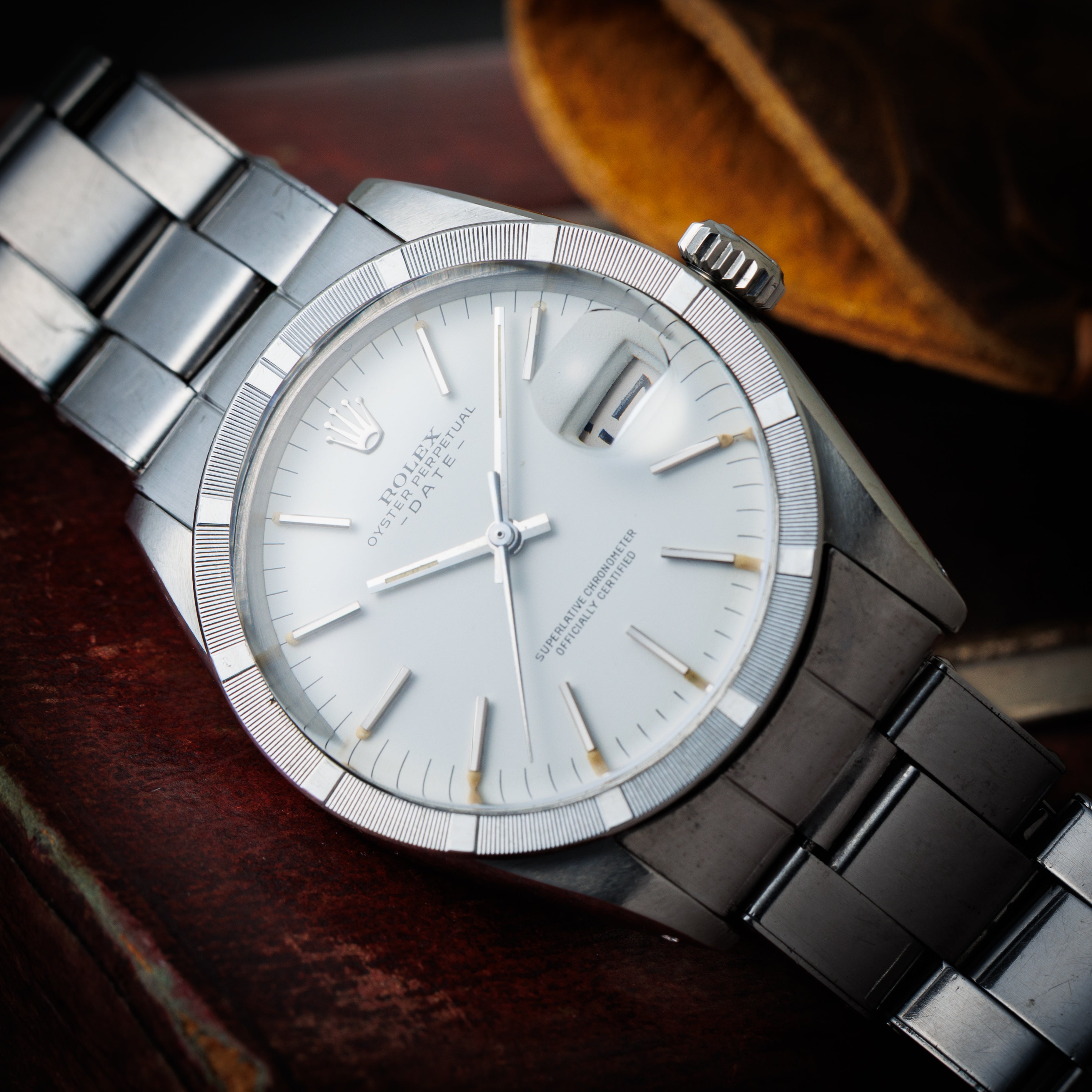 ロレックス 1969年製 オイスターパーペチュアルデイト Ref.1501 ホワイトダイヤル