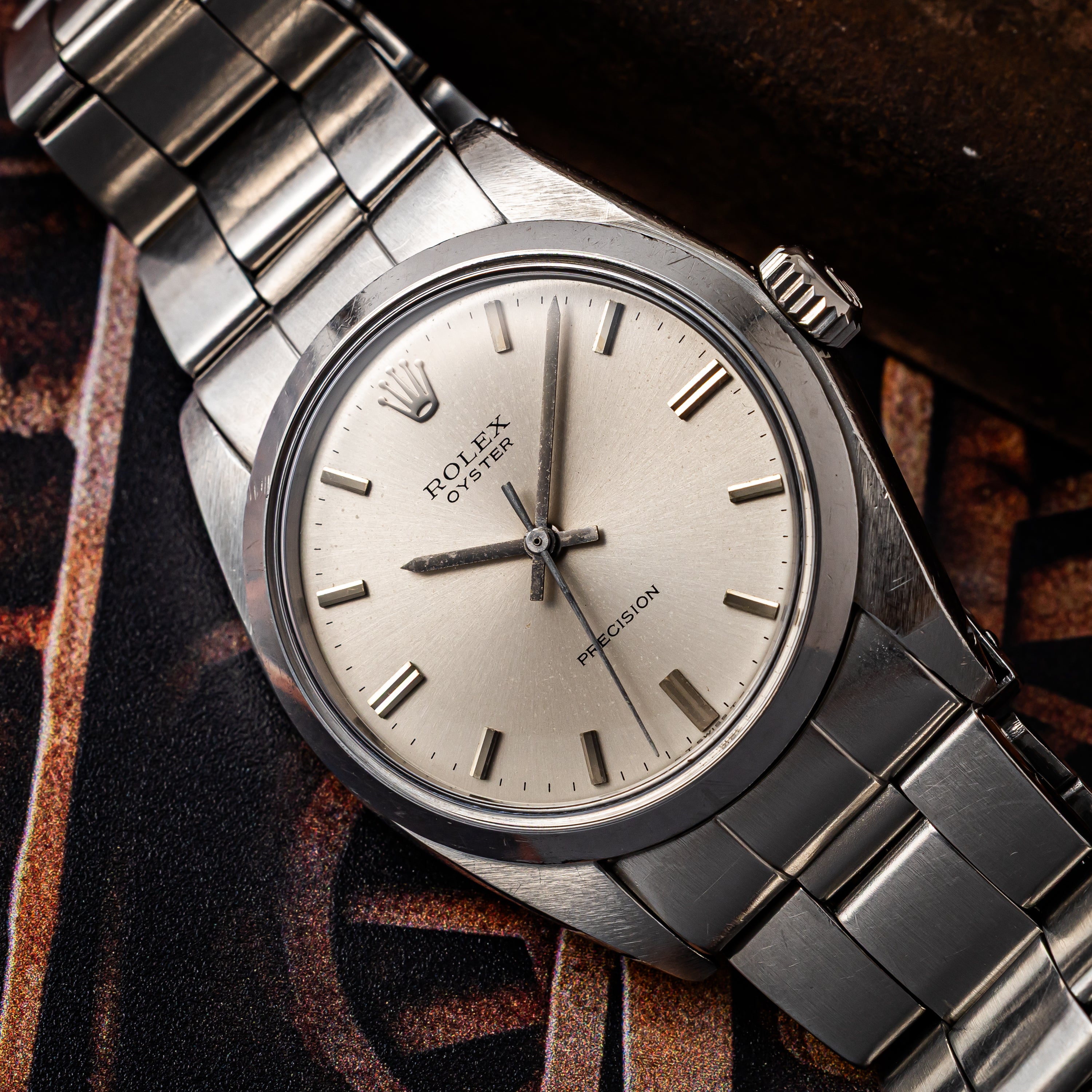 ロレックス オイスター 1972年製 Ref.6426 シルバーダイヤル ノンデイト