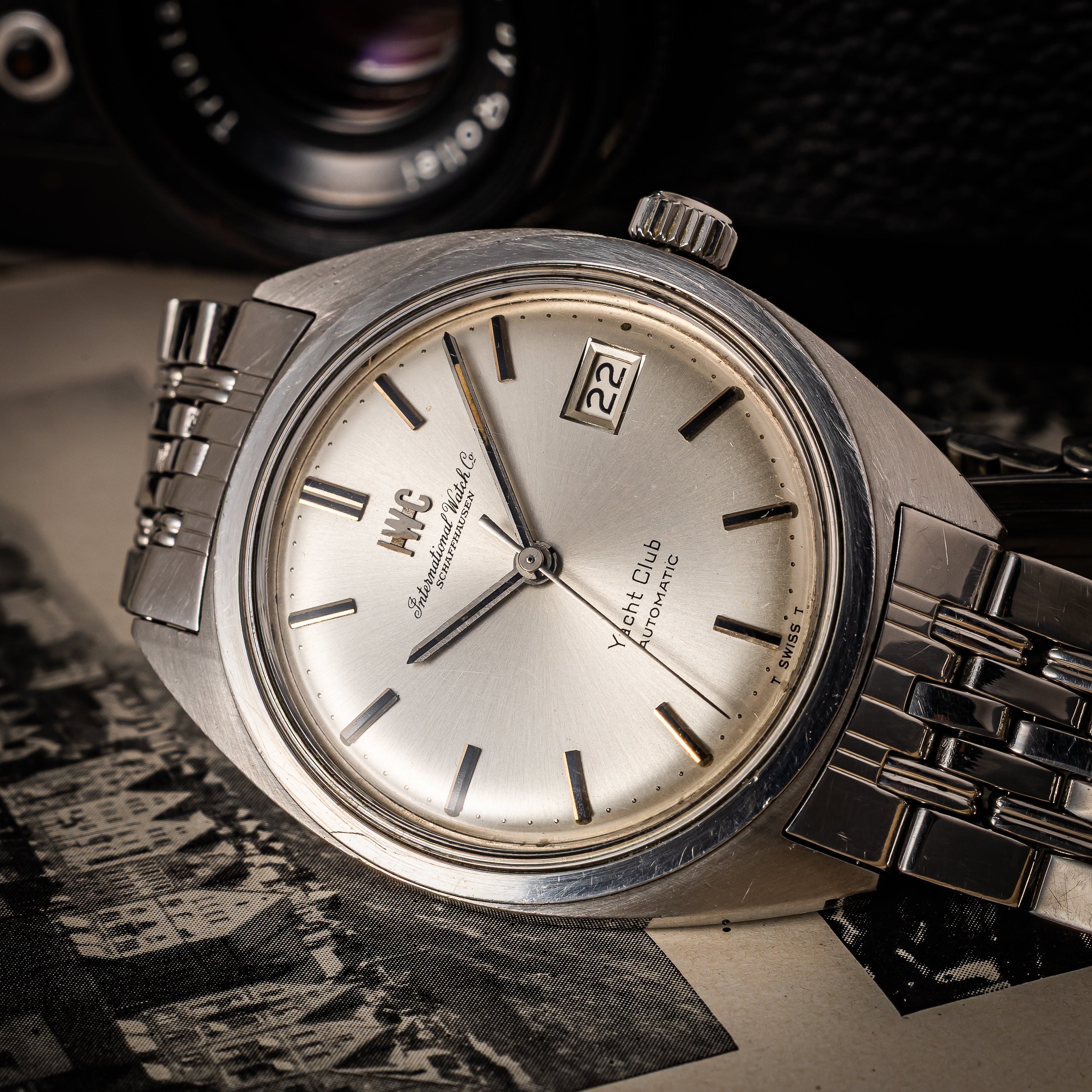 IWC ヨットクラブ 1970年製（昭和45年製） Ref.R811AD 純正ゲイフレアーブレス付き ペラトン式自動巻Cal.8541B