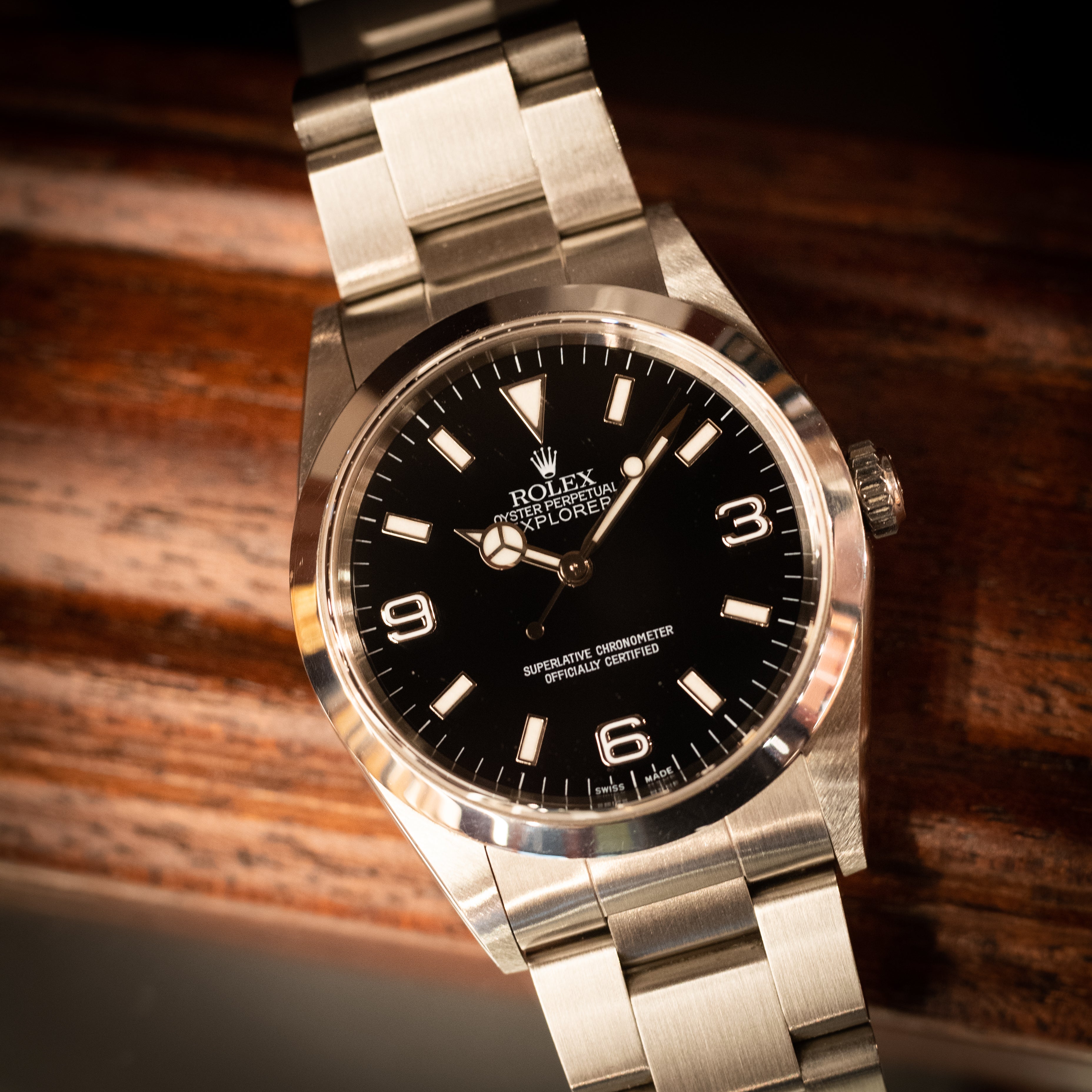 ロレックス エクスプローラーⅠRef.14270 A番 1998～99年製