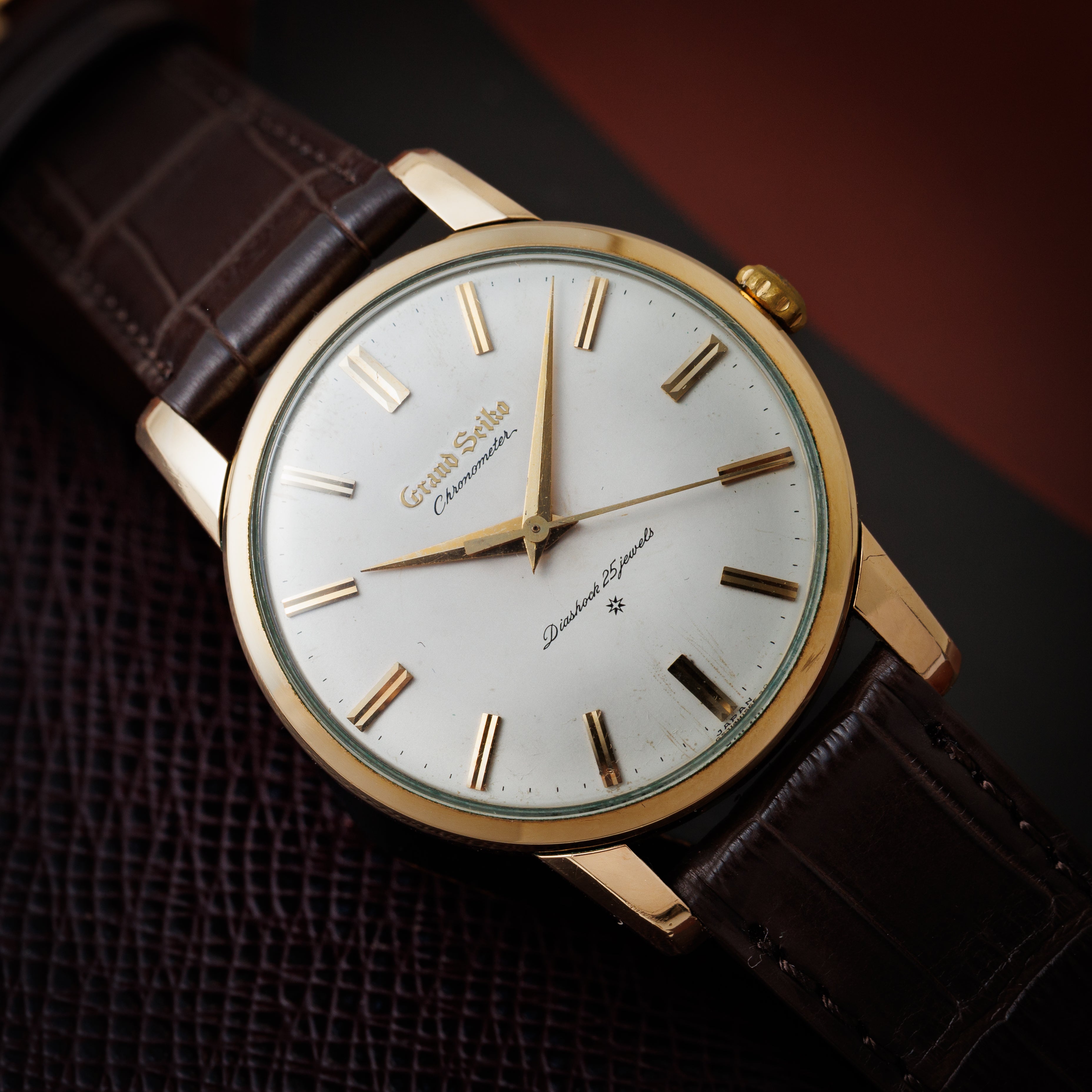 グランドセイコー ファーストモデル 1963年製 Ref.J14070 GS アップライトロゴ