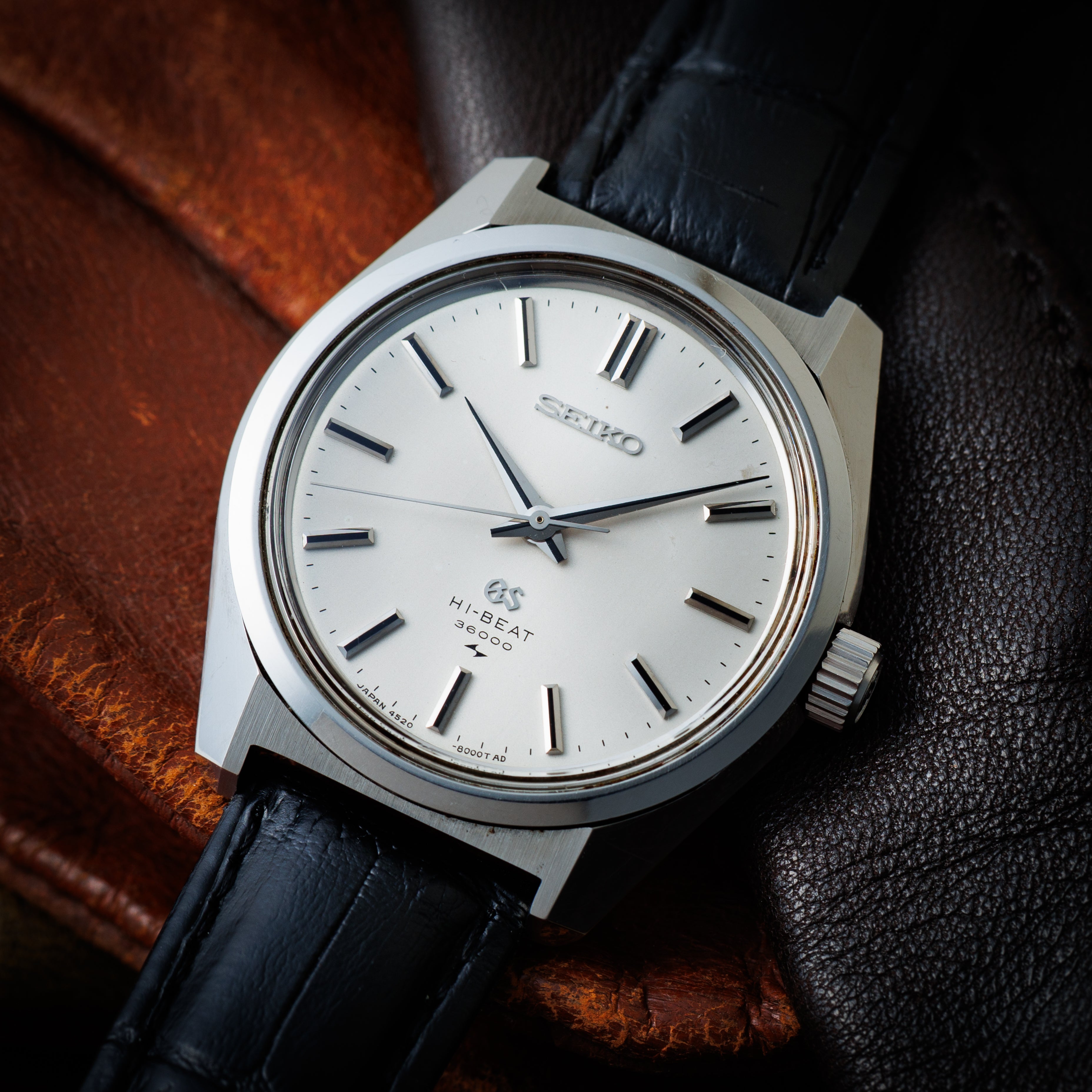 グランドセイコー ハイビート手巻き10振動 36000 1968年製 Ref.4520-8000 45GS