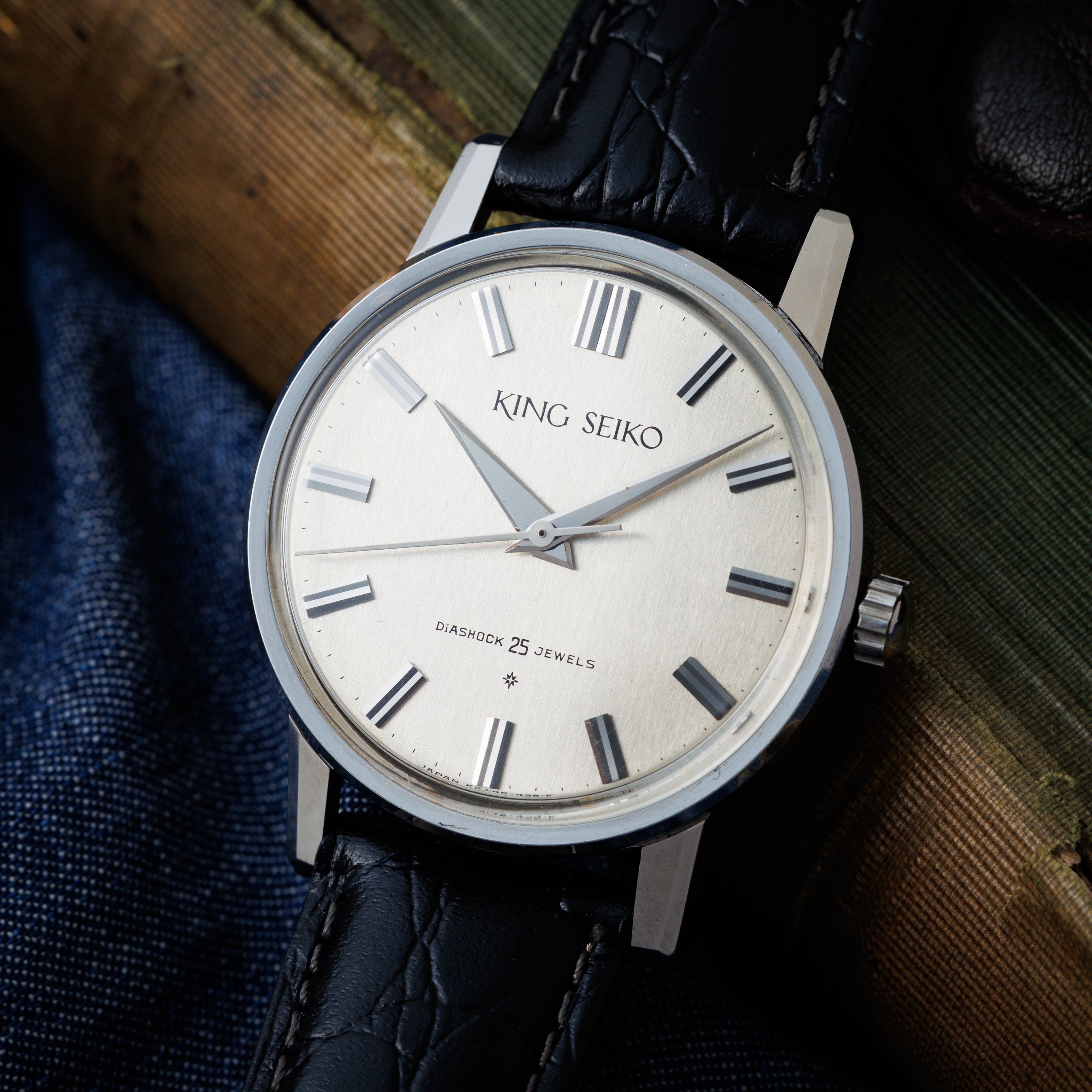 キングセイコー ファーストモデル 1963年製 Ref.J14102E KS ステンレスケース SDダイヤル