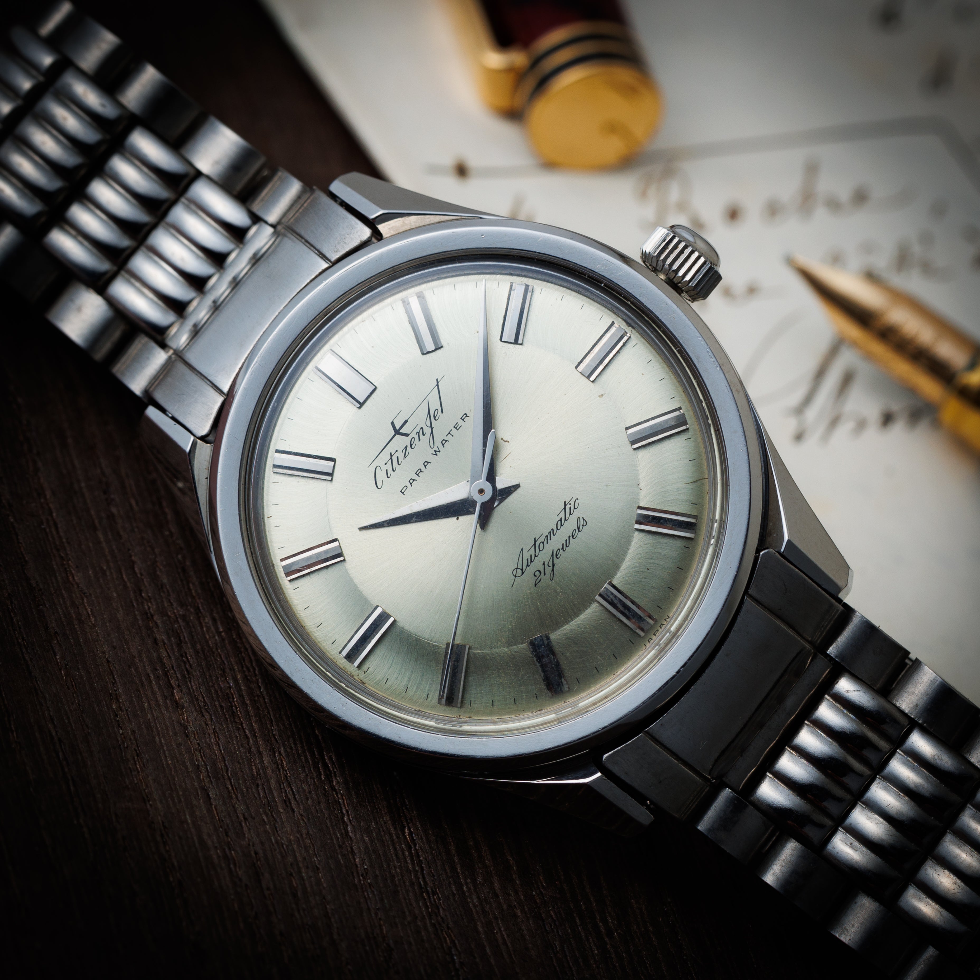 シチズン ジェット パラウォーター 1962年製 Ref.JT140301 純正ブレス付き ジェットローター自動巻き