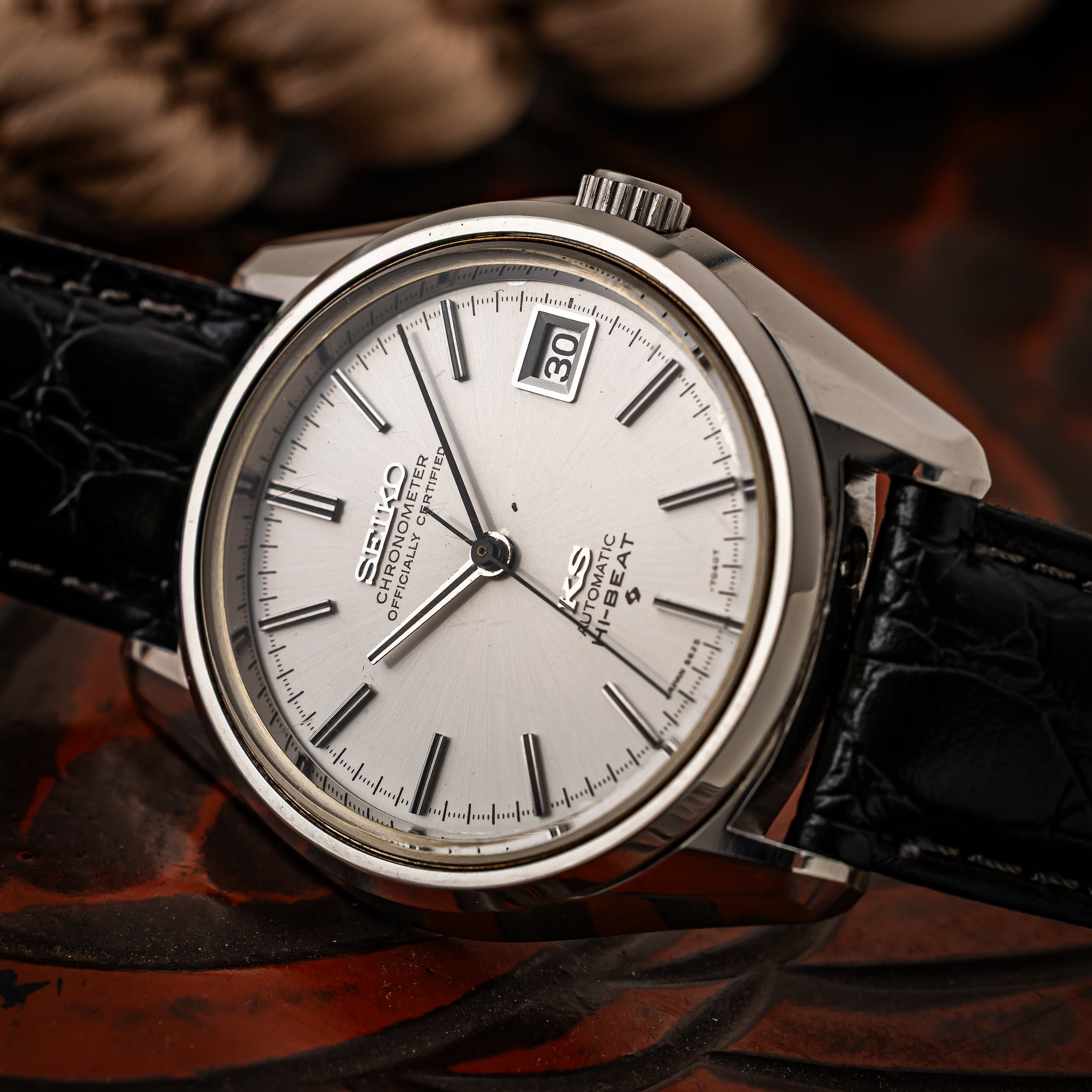 キングセイコー クロノメーター 1972年製 Ref.5625-7040 56KS KS尾錠付き ハイビート自動巻き