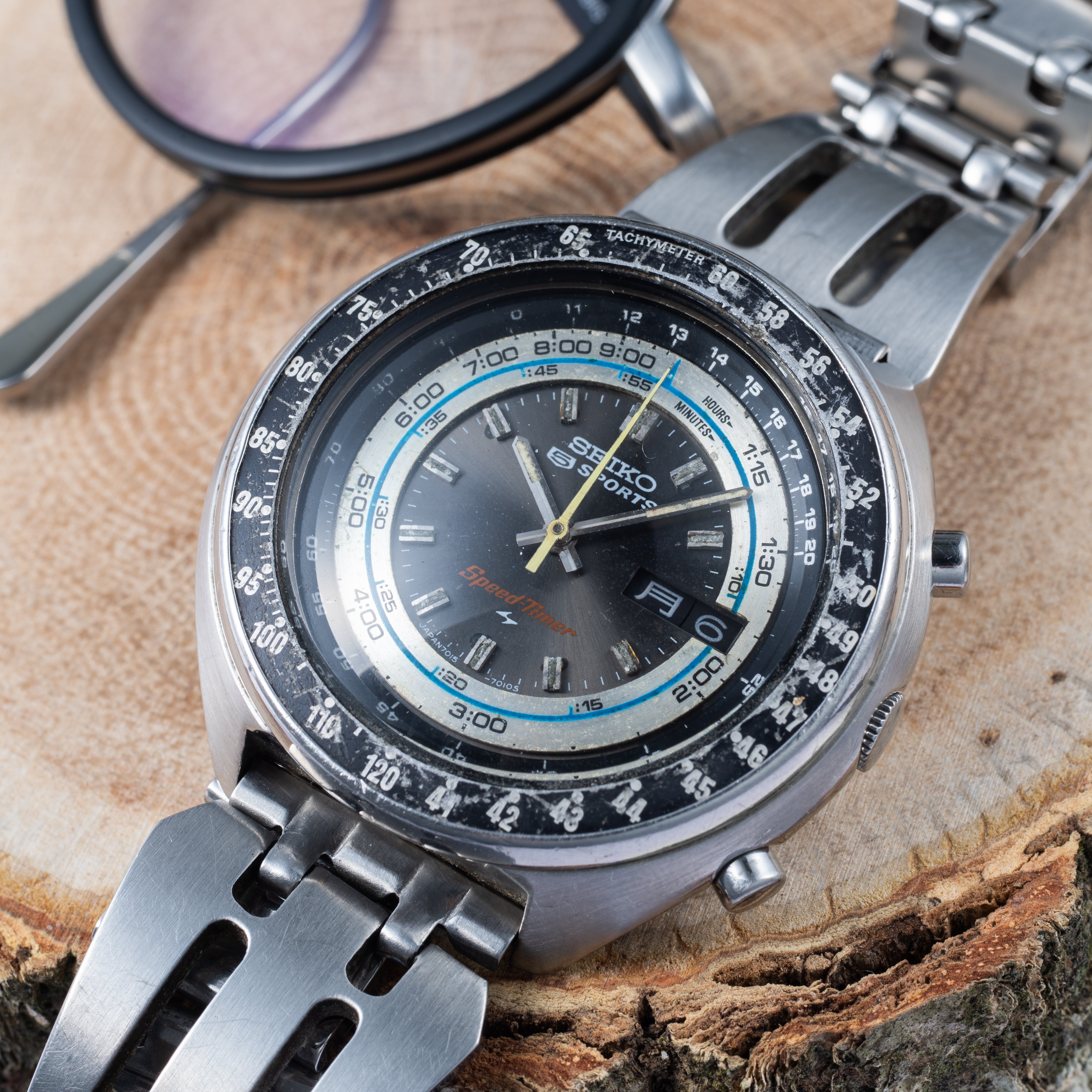 セイコー 5スポーツ スピードタイマー ラリーメーター1972年製 Ref.7015-7010