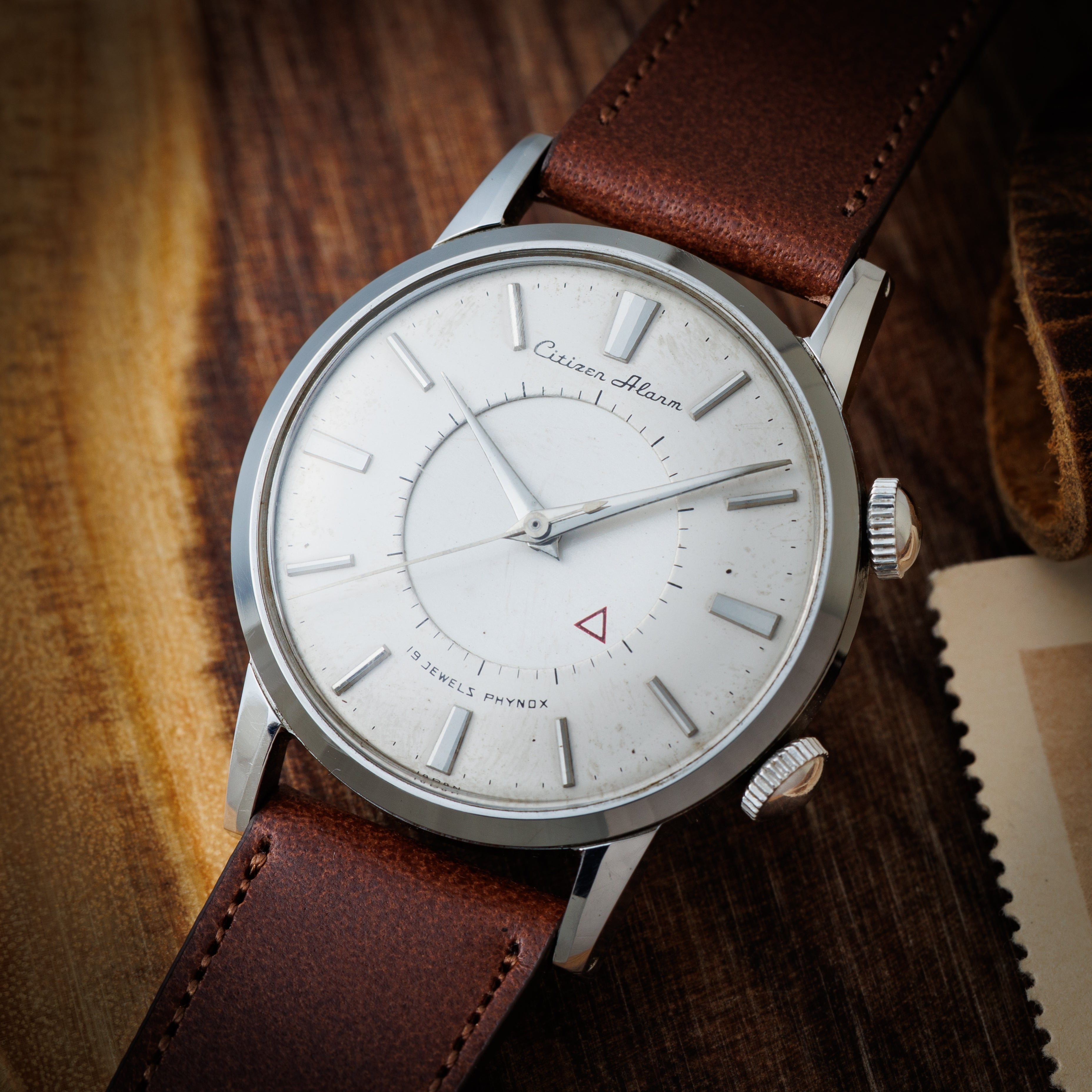 シチズンアラーム 1950年代製 Ref.1407057 初期 ルクルトフェイス