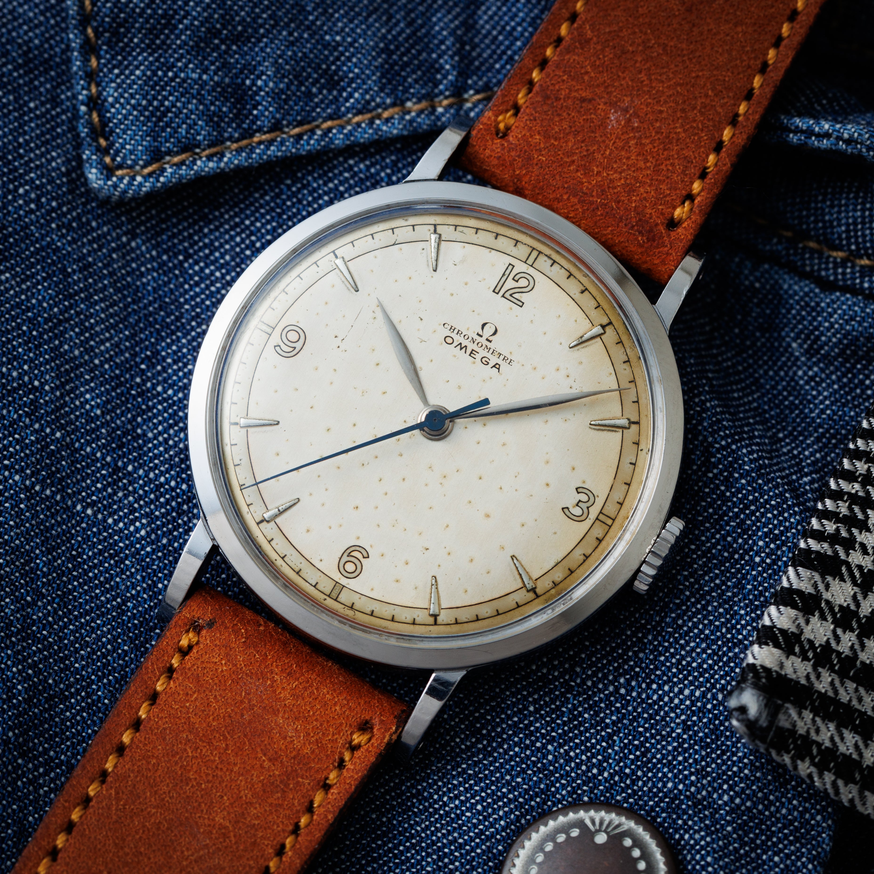 オメガ 1944~1946年製 30mmキャリバー Cal.30T2SCRG クロノメーター