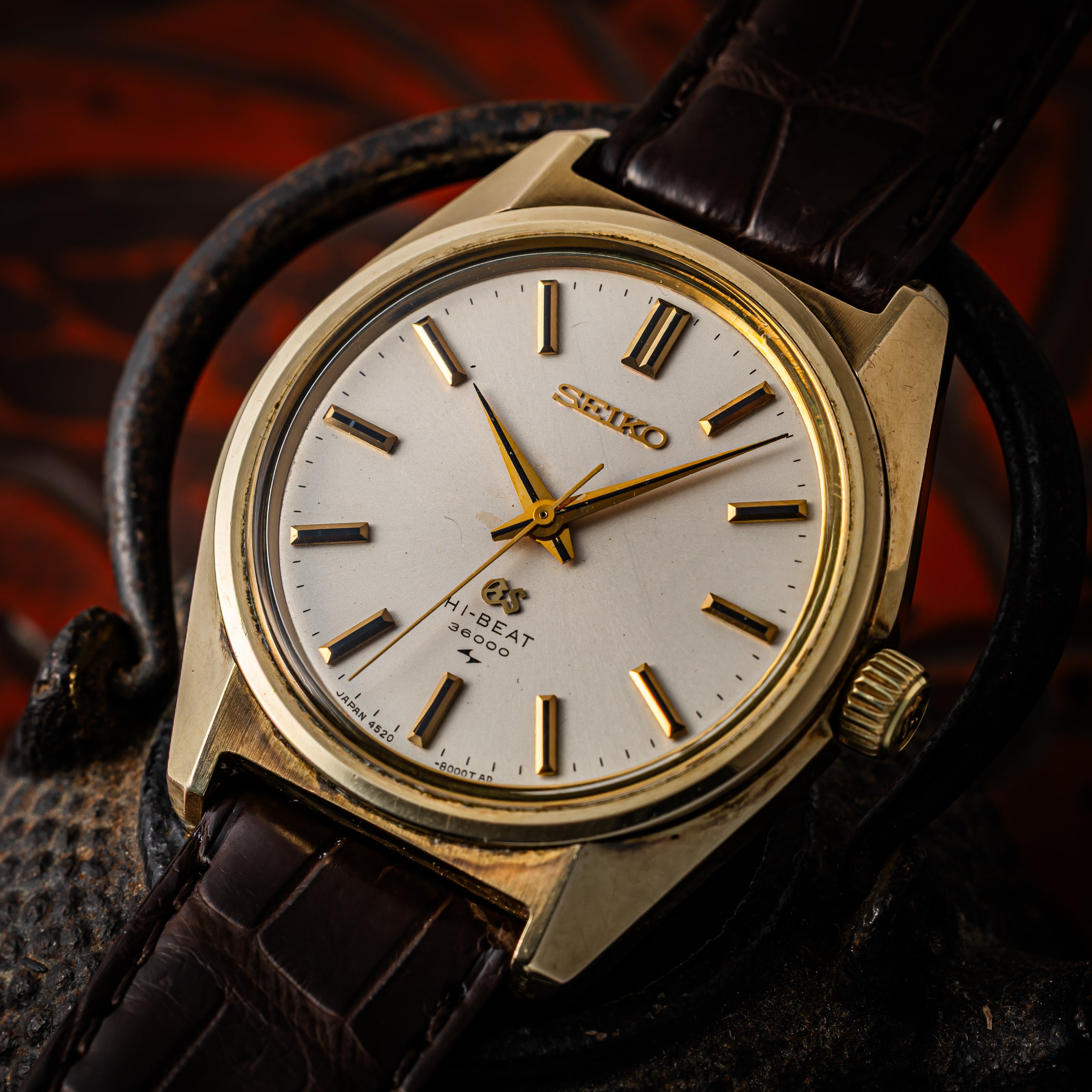 グランドセイコー 1968年製 Ref.4520-8000 CAPゴールド 45GS 10振動 手巻き