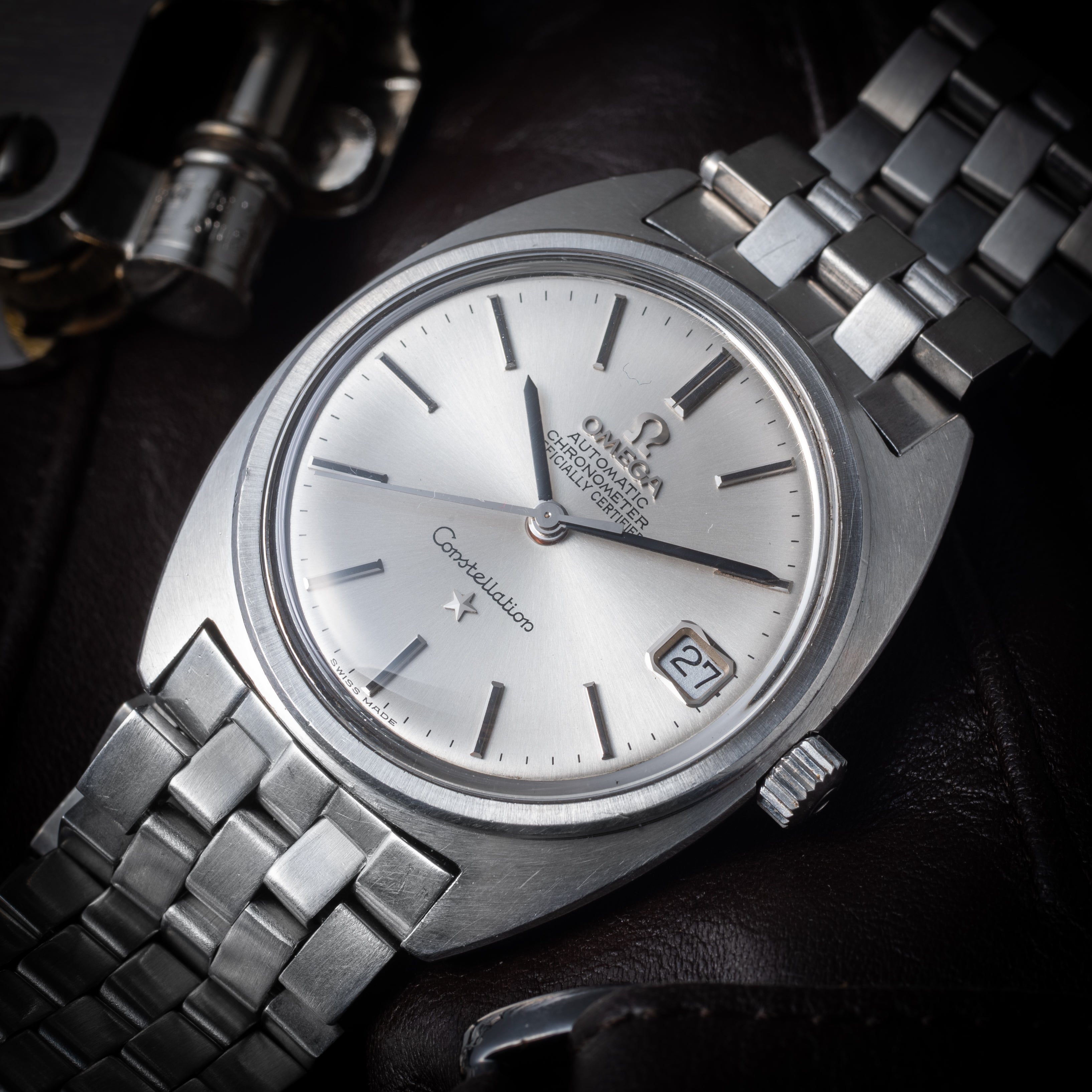 オメガ コンステレーション ジェンタ 1969年製 Ref.168017 SP ブレス付き