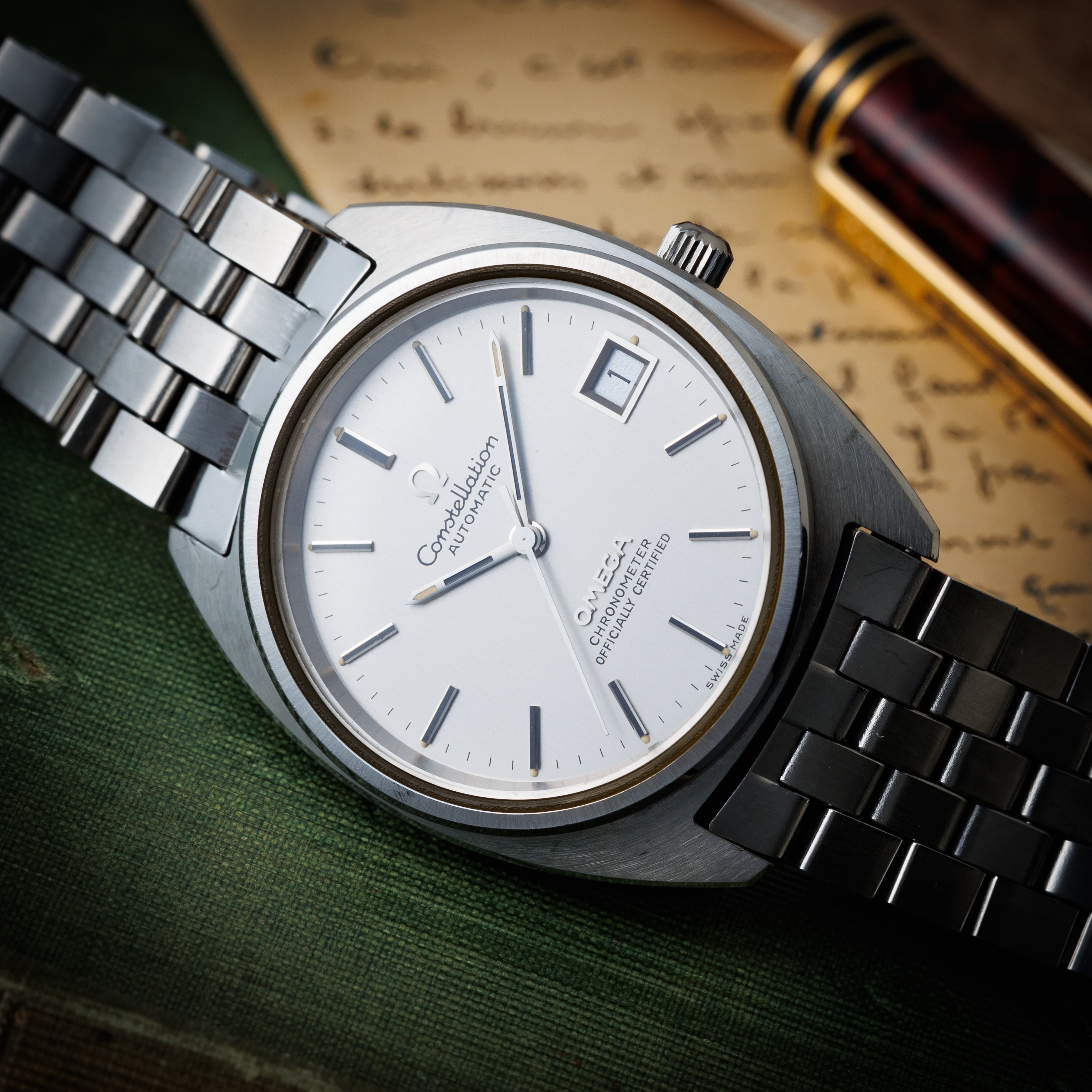 オメガ コンステレーションジェンタ 1973年製後期 純正ブレス付