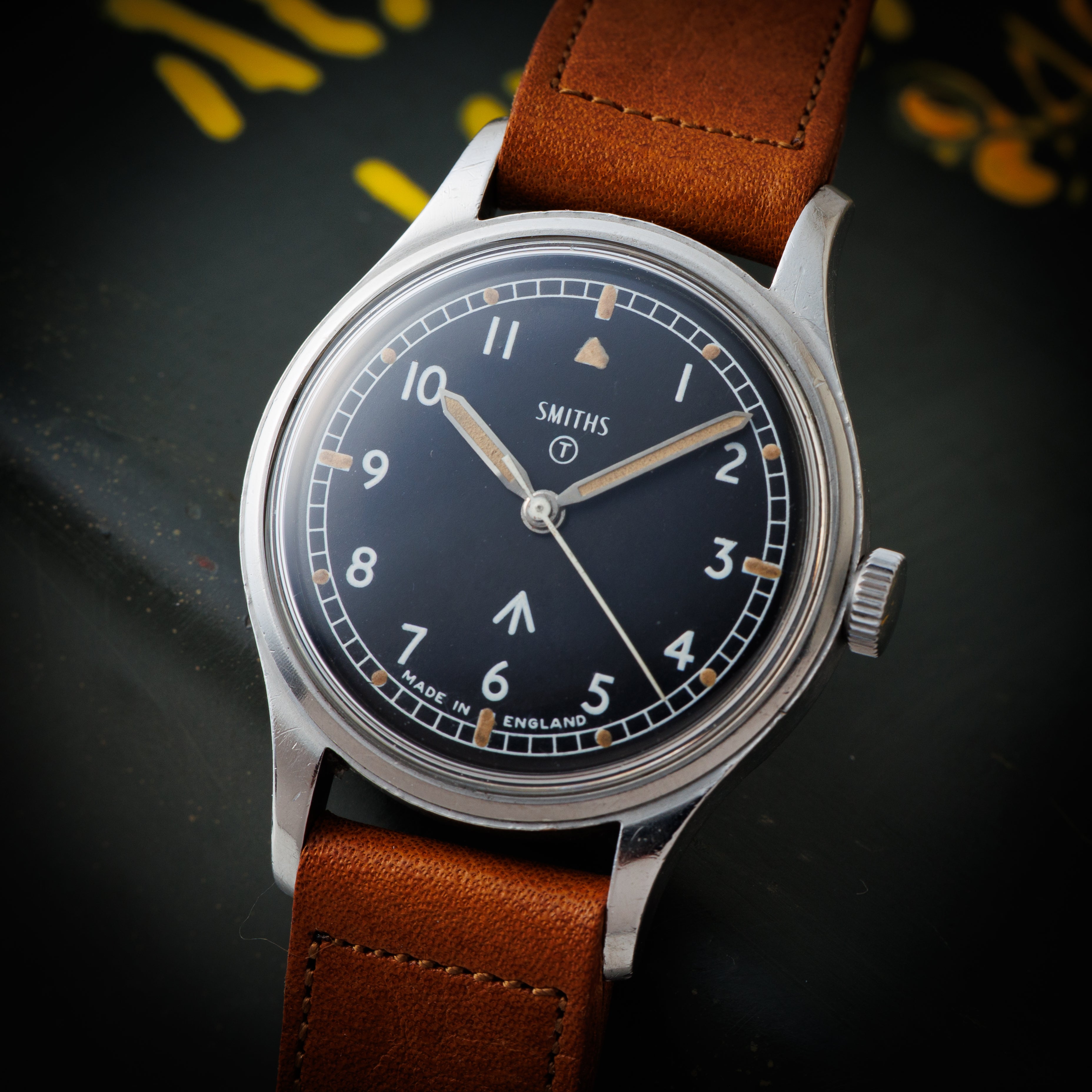 スミス ブロードアロー イギリス軍用時計 1968年製 イングランド製