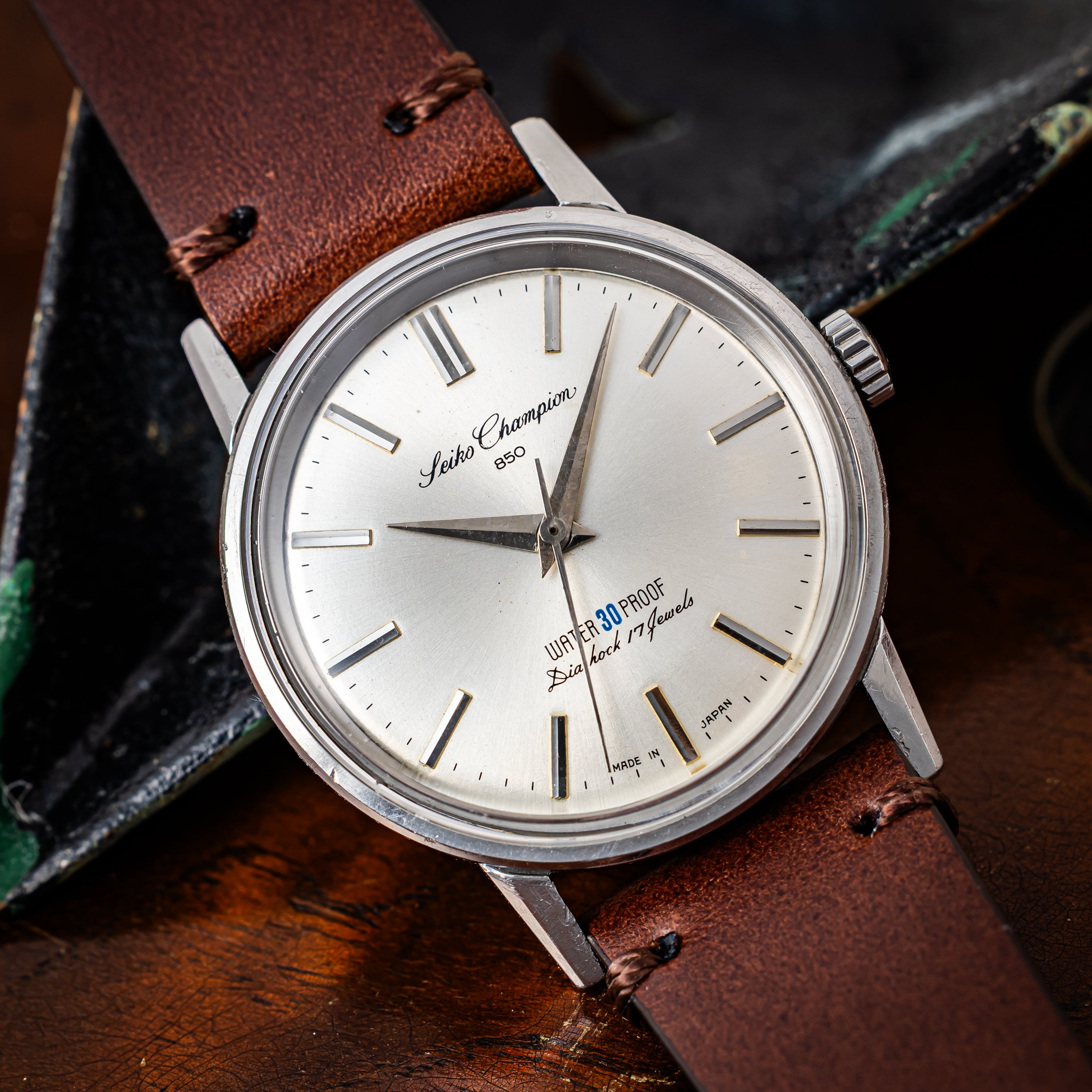 セイコー チャンピオン850 手巻き 1964年製/昭和39年製 Ref.858980