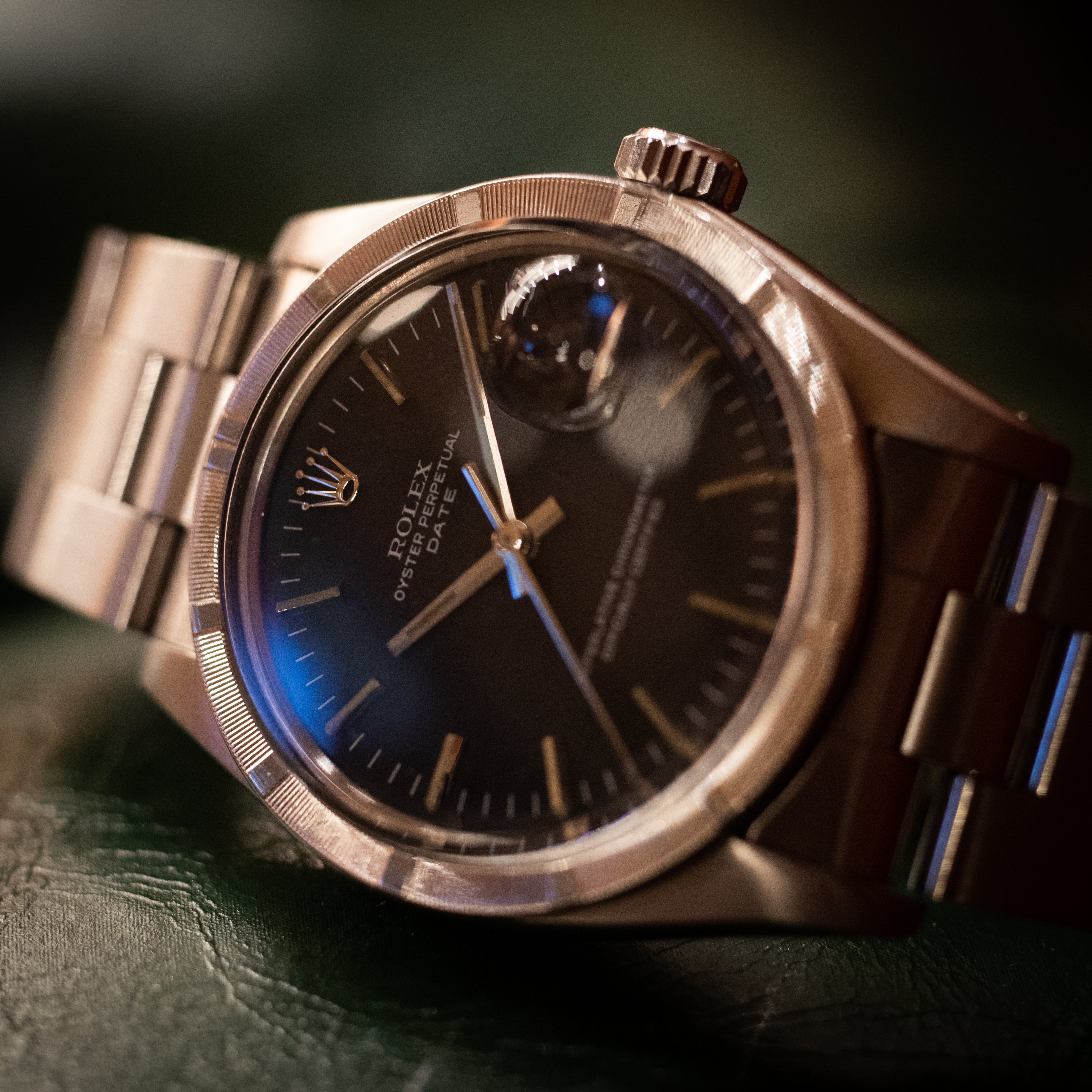 ロレックス 1978年製 オイスターパーペチュアルデイト Ref.1501 ブラック シグマダイヤル