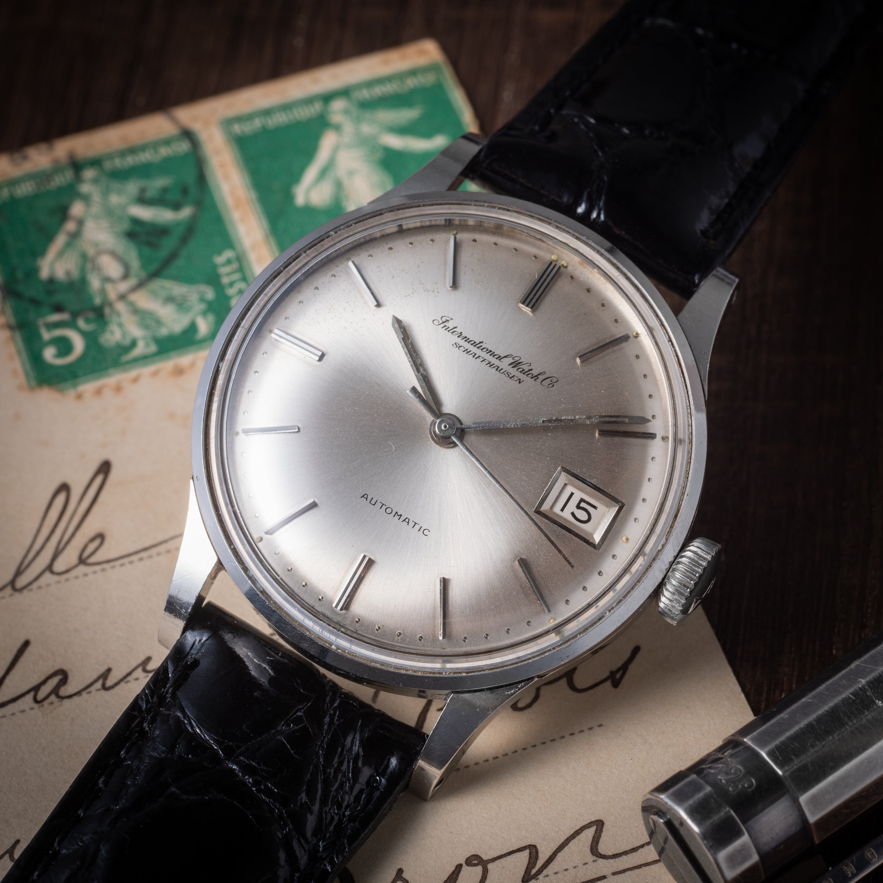 IWC ラウンドケース 1963年製 Ref.809A ペラトン式自動巻き Cal.8541