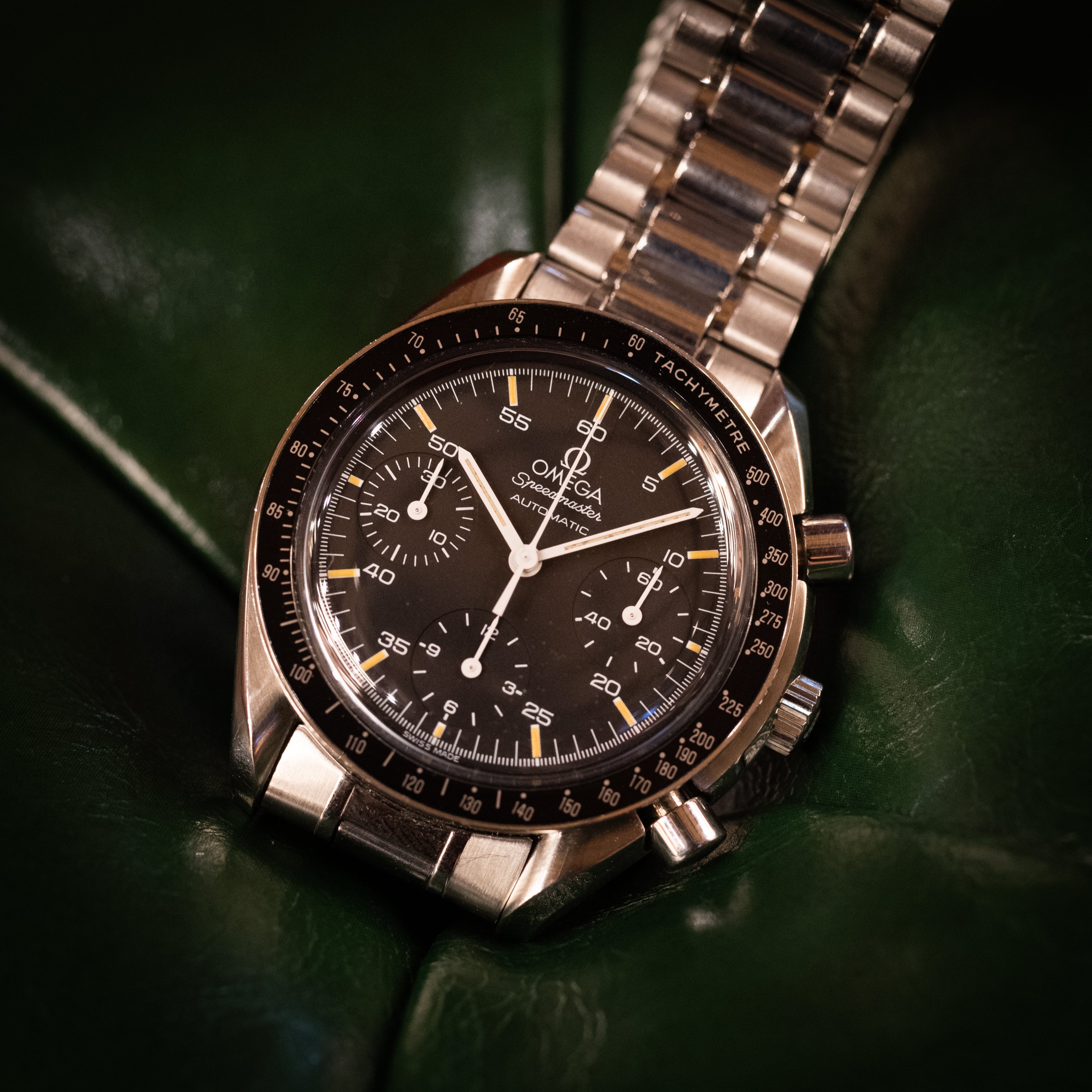 オメガ スピードマスター 1993～94年製 オートマチック ギャラ、タグ付き