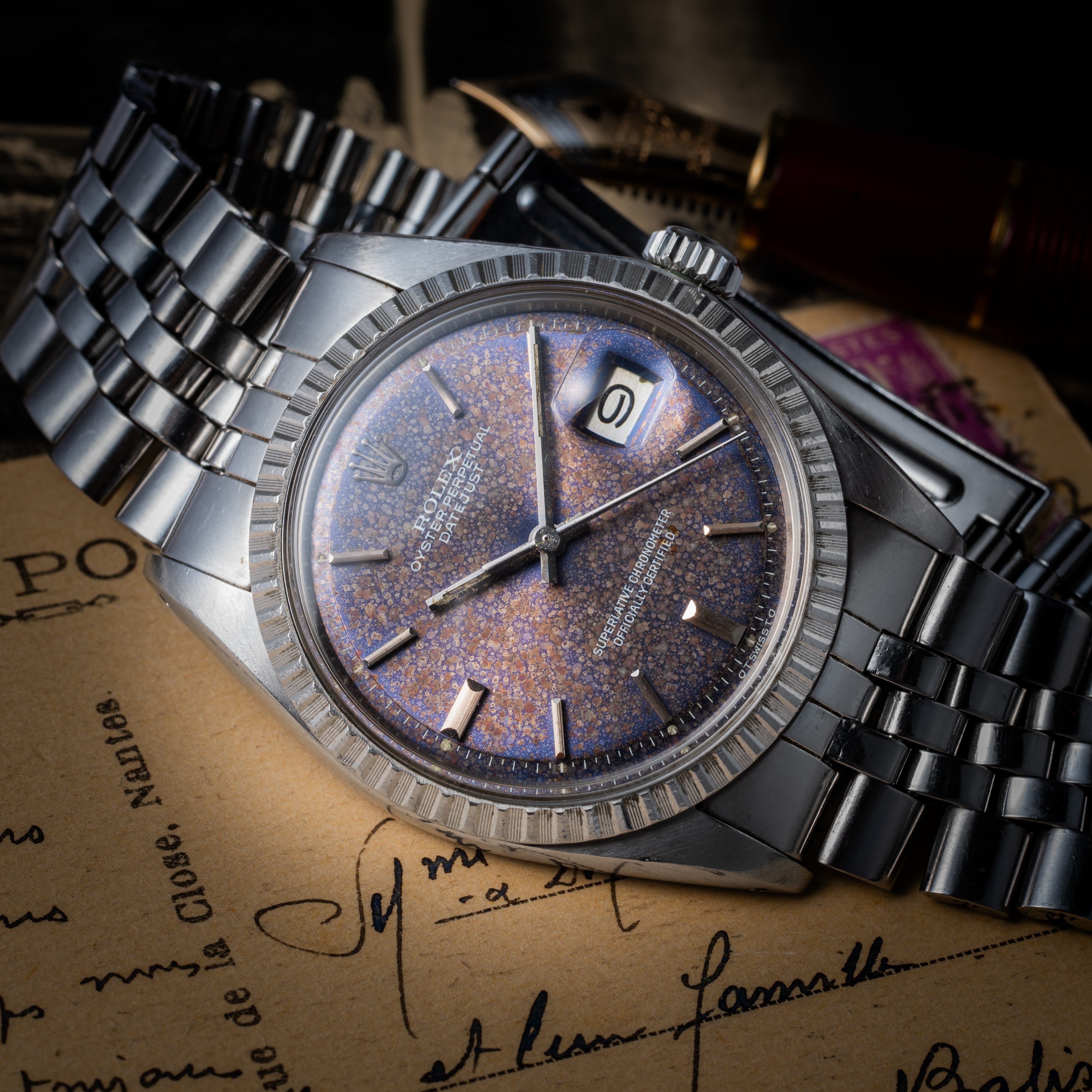 ロレックス デイトジャスト 1973年製 Ref.1603 ギャラクシーダイヤル