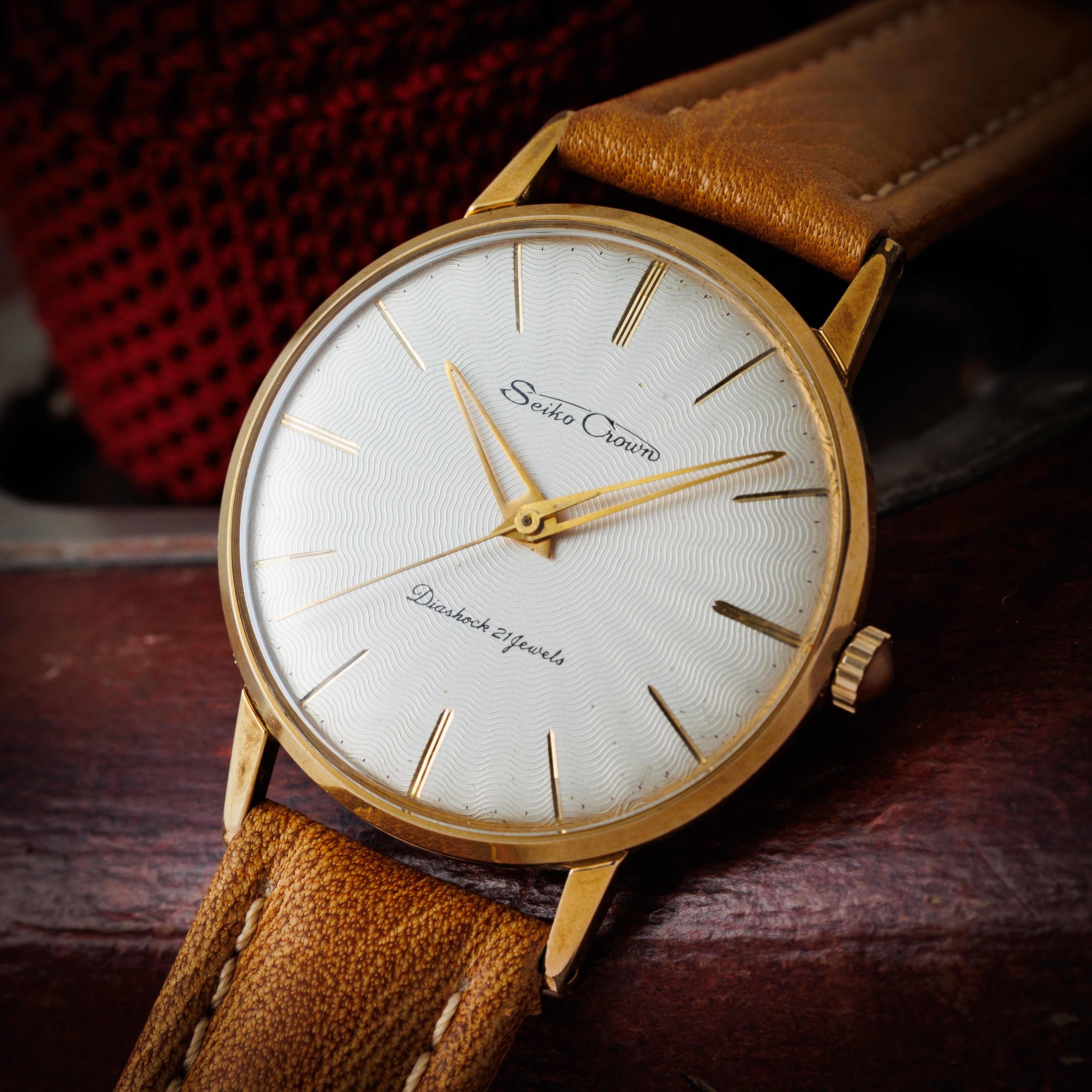 セイコー クラウン 1962年製 Ref.15002E スケルトン針 サンビームダイヤル EGP 手巻き