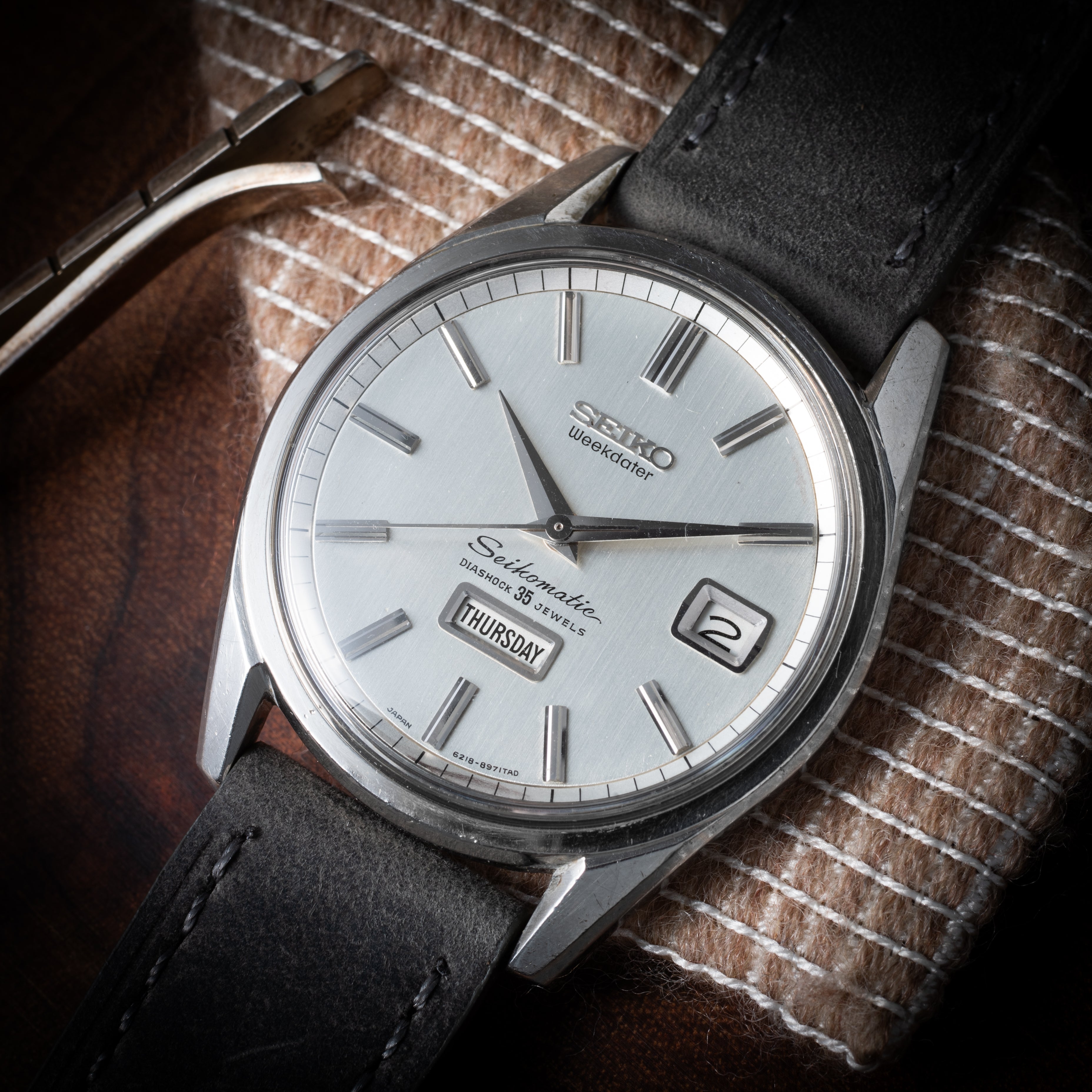 セイコー マチック ウィークデーター 1965年製 Ref.6218-8971 35石 自動巻き