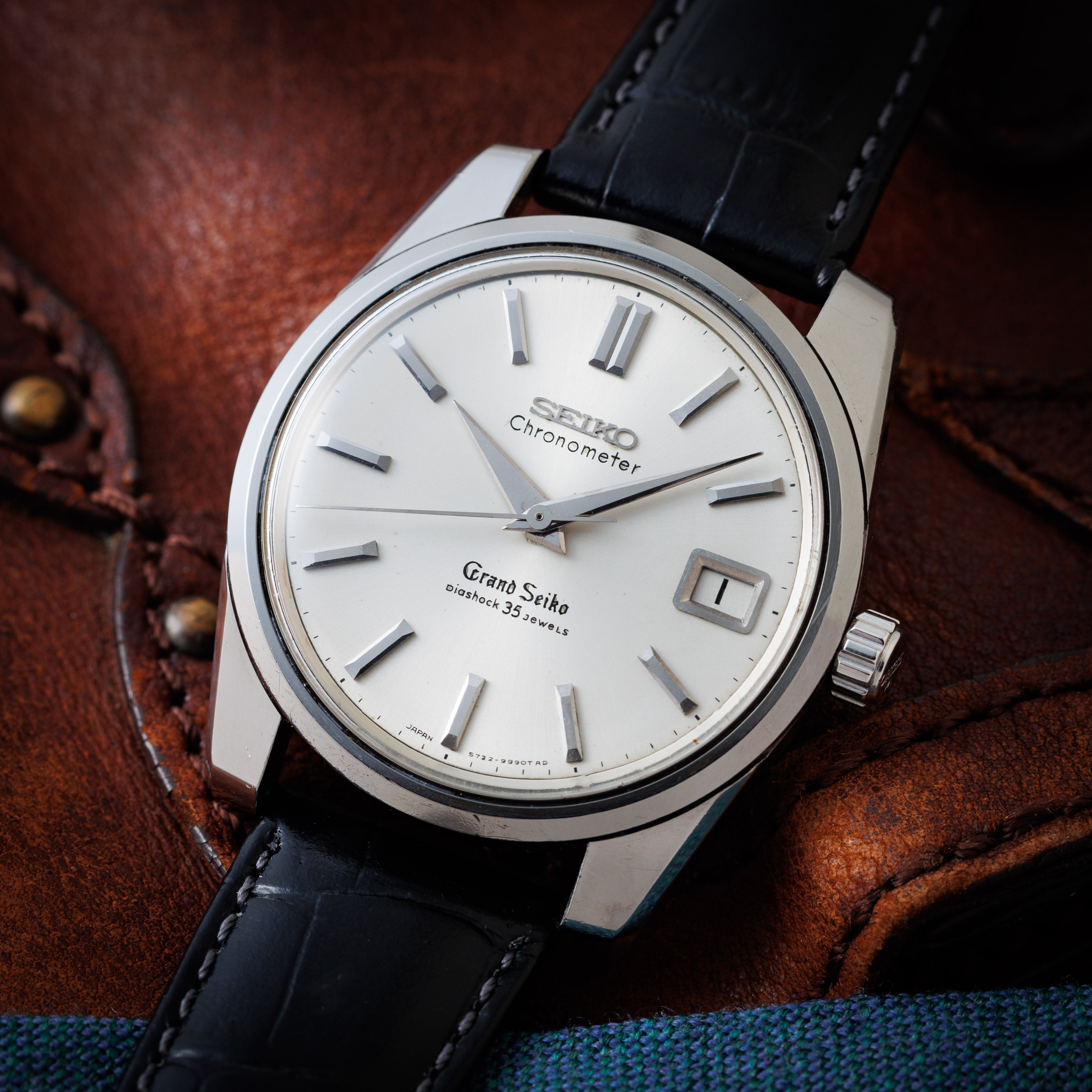 グランドセイコー 2nd前期 セルフデーター 1965年製 Ref.5722-9990 57GS クロノメーター 獅子メダル