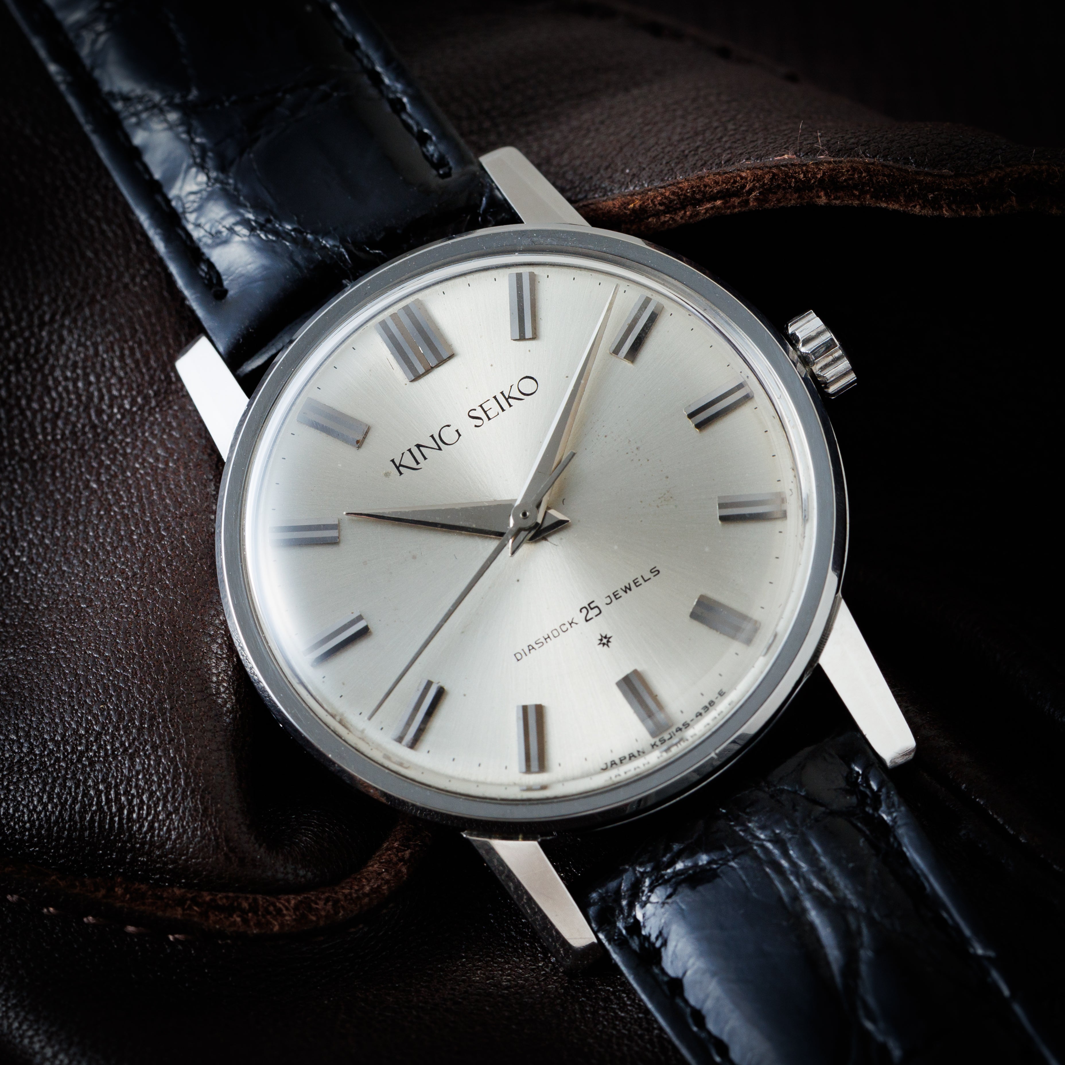 キングセイコーファーストモデル SDダイヤル 1962年製 ステンレスケース Ref.J14102E KS