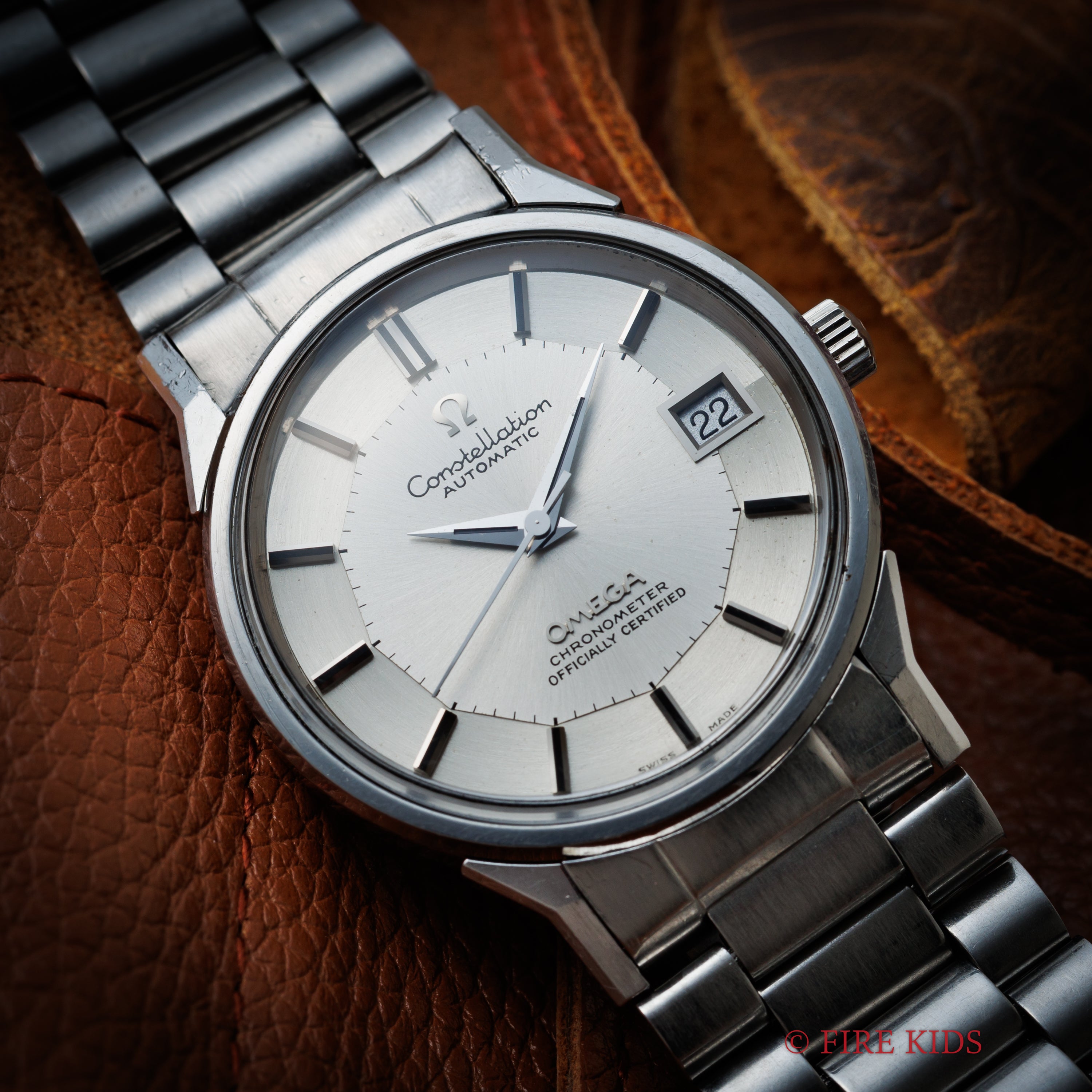 オメガ コンステレーション 12角最後期型 1973年製 自動巻クロノメーター 純正ブレス付