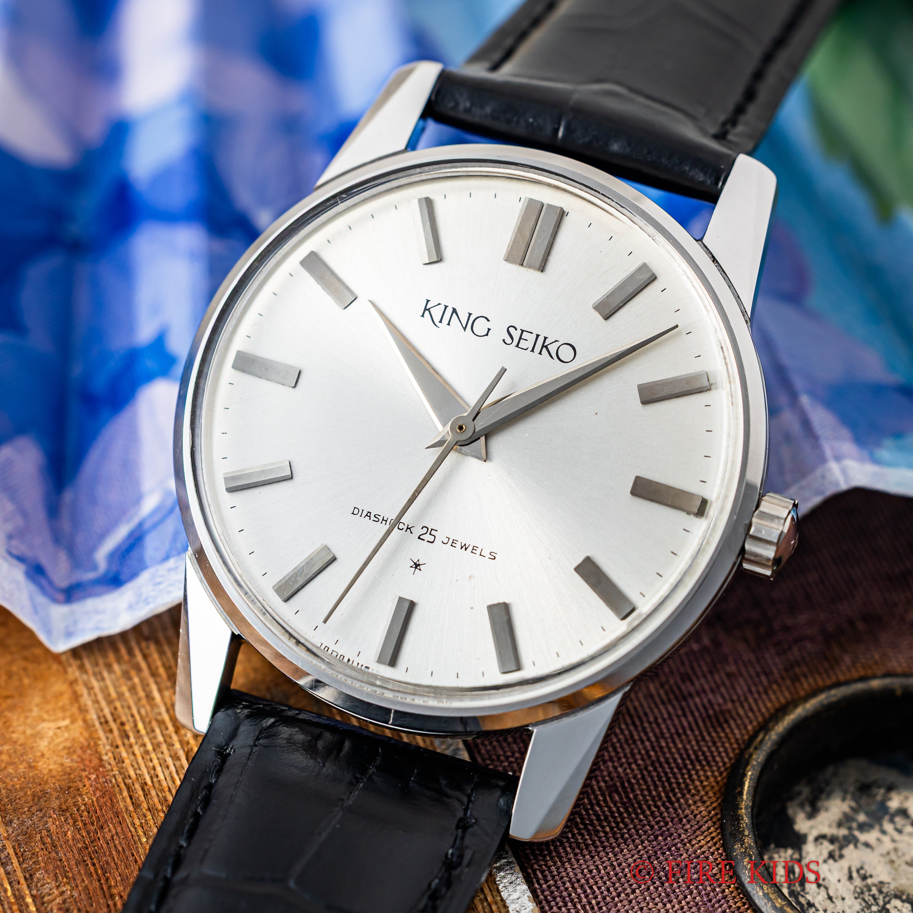 キングセイコーファーストモデル ADダイヤル 1964年製 ステンレスケース Ref.15034 KS