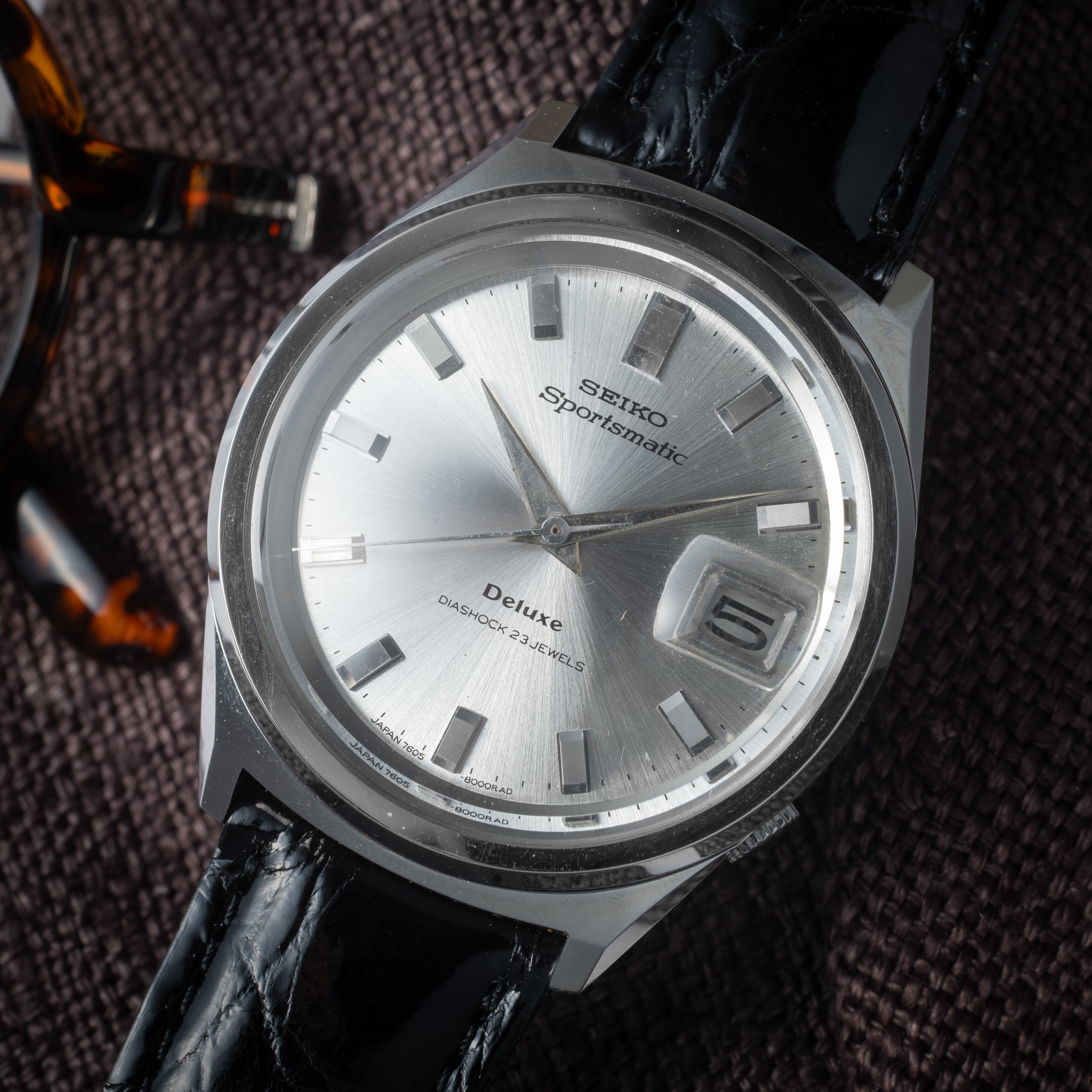 セイコー スポーツマチック デラックス 自動巻き 1966年製 Ref.7605-8010 Cal.7605A