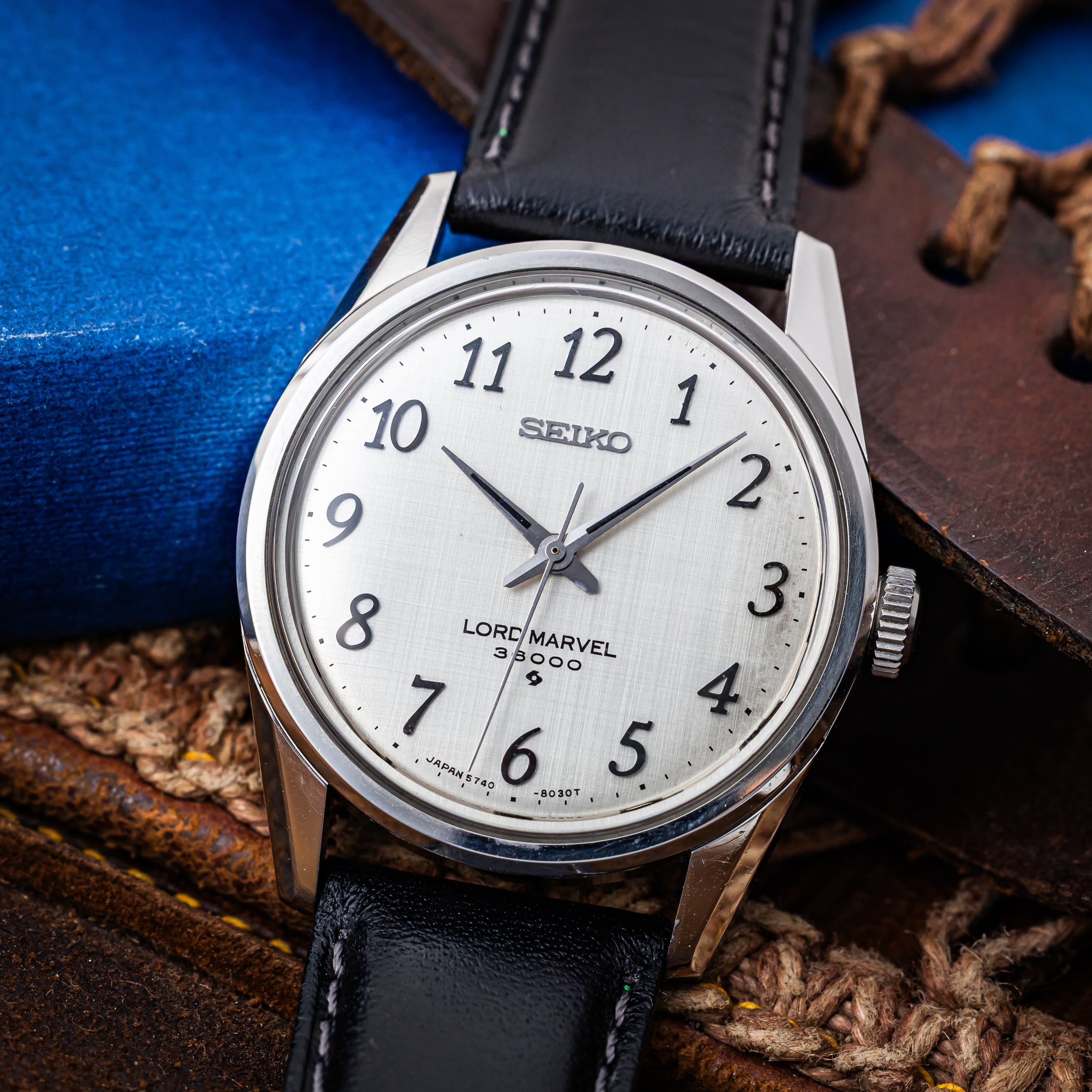 セイコー ロードマーベル 36000 1973年製 Ref.5740-8000 10振動手巻き 全アラビアダイヤル