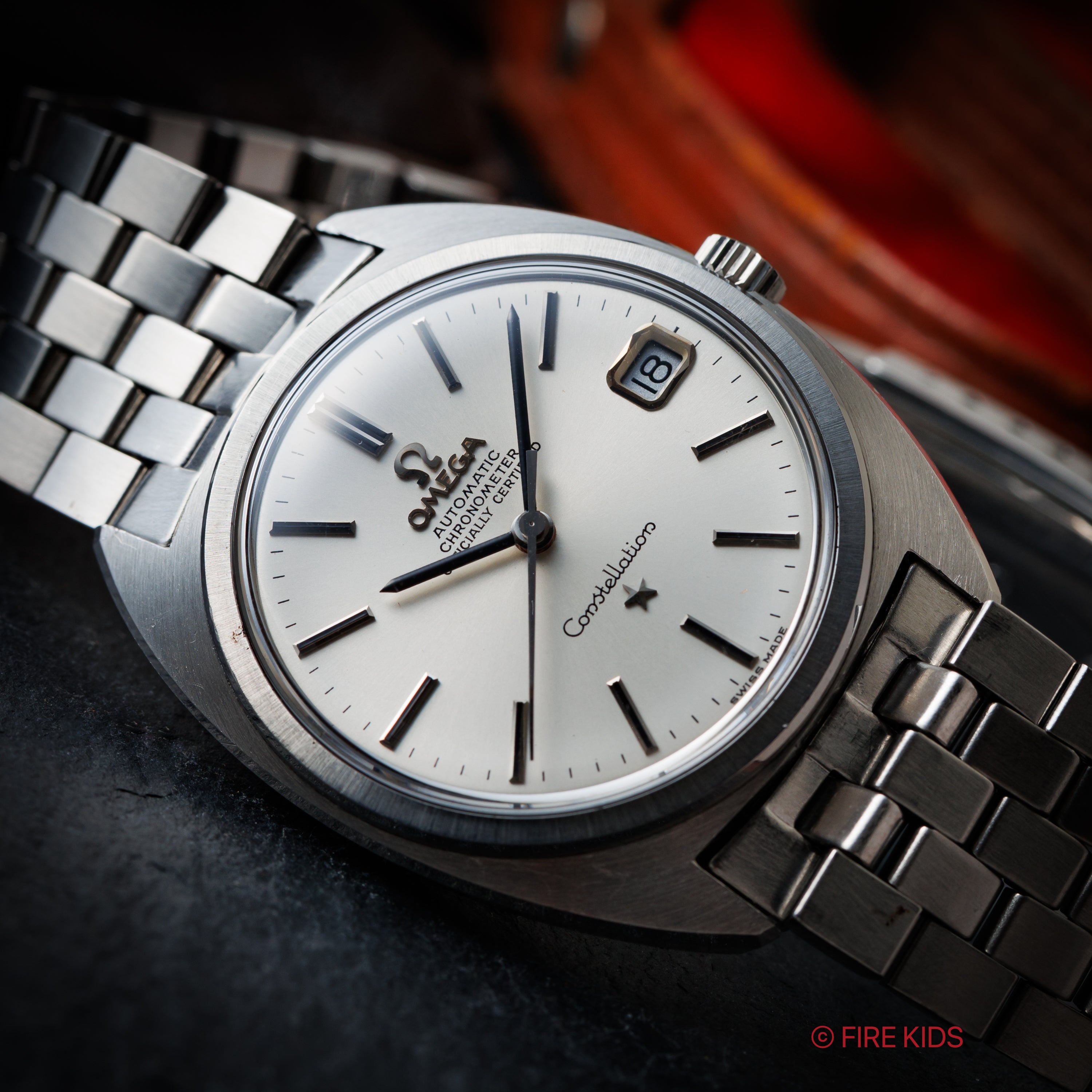 オメガ コンステレーション ジェンタデザイン前期型 1969年製 Ref.168.017 SP 純正ブレス付き